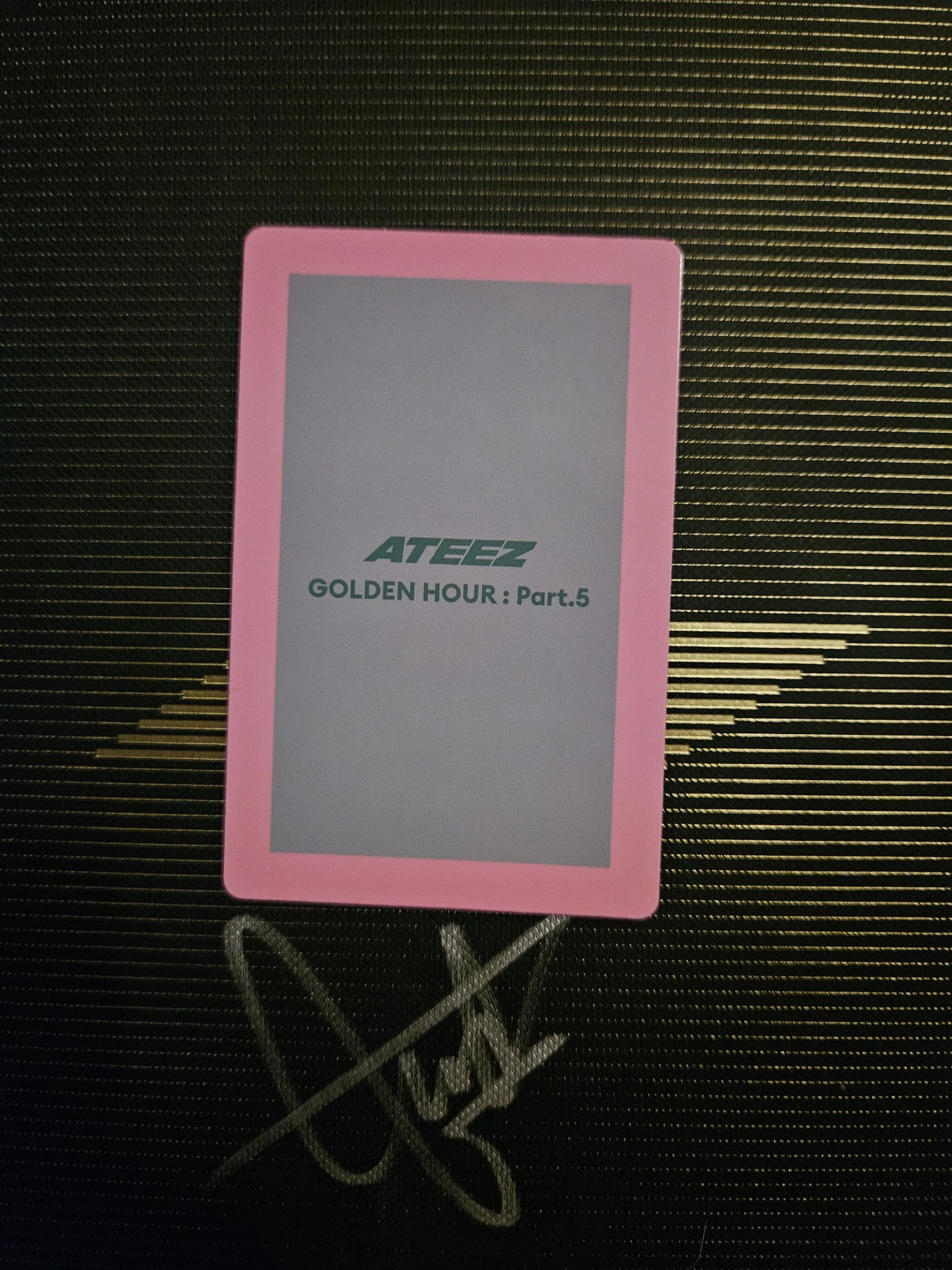 ATEEZ Hongjoong ATEEZ - Hongjoong - GOLDEN HOUR : Part.5 Album album photocard listing photo 2