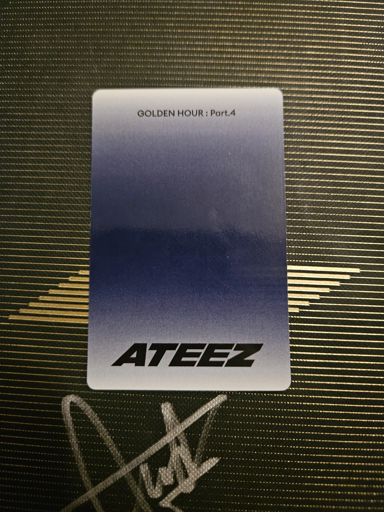 ATEEZ Hongjoong ATEEZ - Hongjoong - Golden Hour : Part.4 Album album photocard poca album listing photo 2