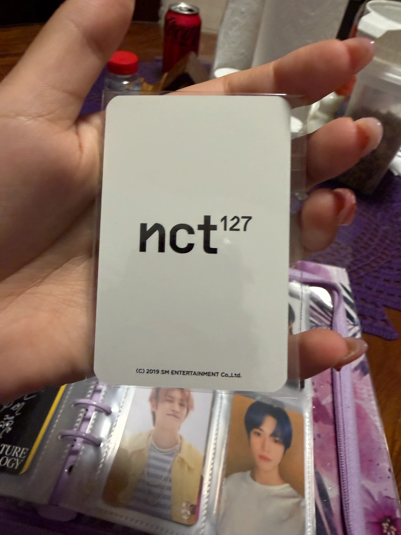 NCT 127 Taeyong NCT 127 - Taeyong - Neo City: The Origin (1st NCT127 Tour) Event merch photocard photocard holder listing photo 2