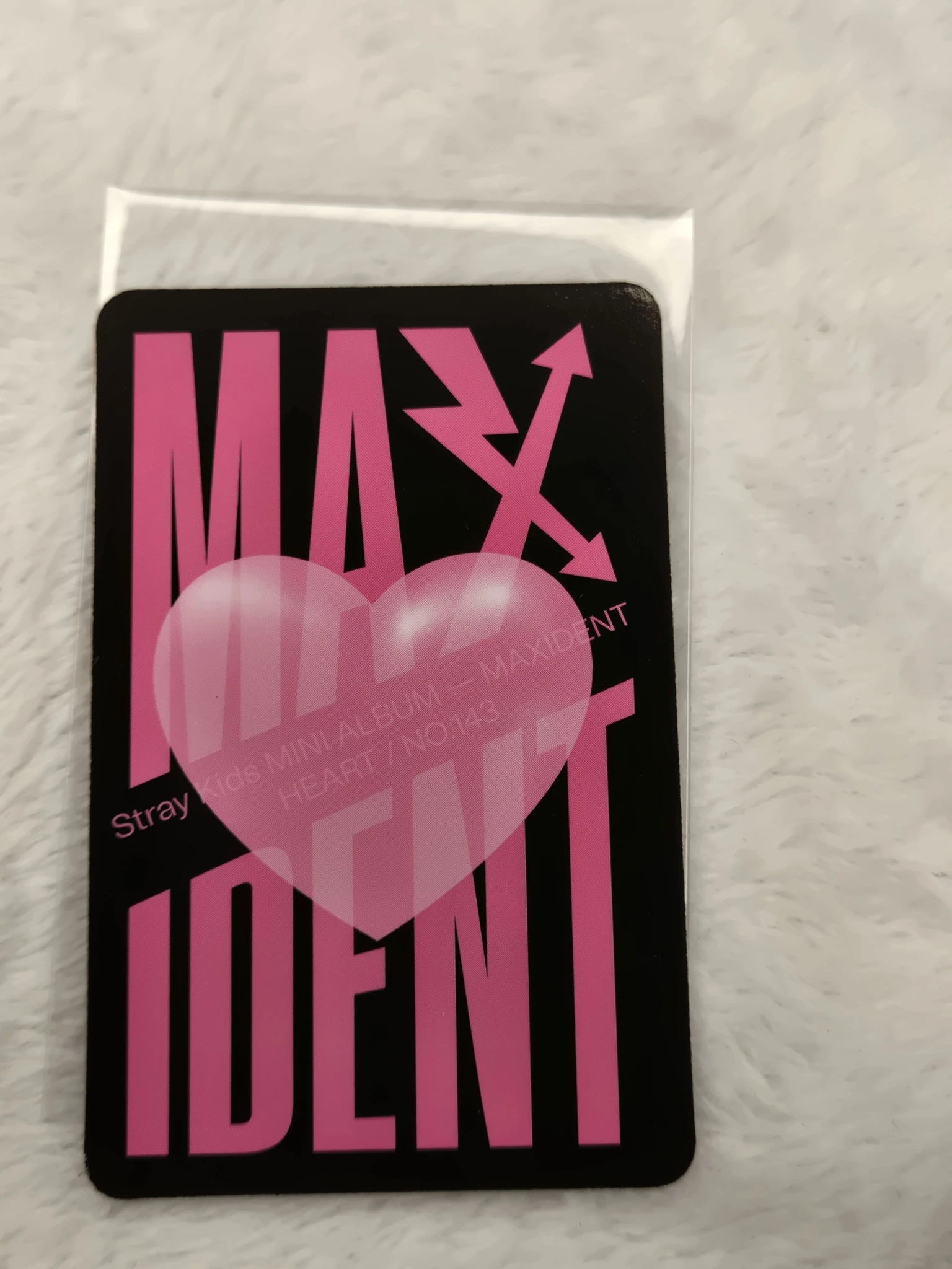 Stray Kids Felix Stray Kids - Felix - Maxident Album album photocard heart version listing photo 2