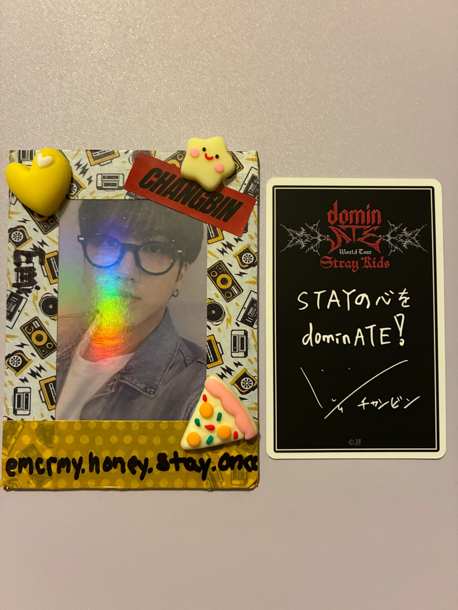 Stray Kids Changbin Stray Kids - Changbin - DominATE World Tour Event purchase benefit japan merch photocard listing photo 2