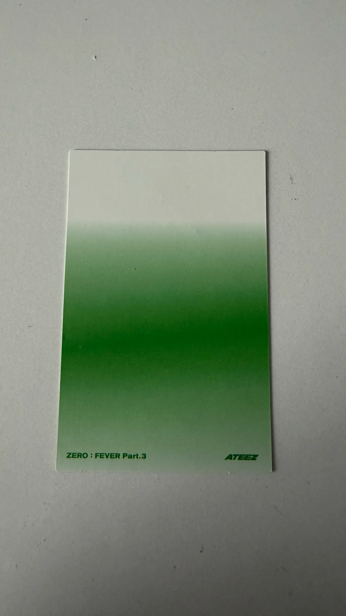 ATEEZ San ATEEZ - San - ZERO : FEVER Part.3 Album album photocard A version version 2 listing photo 2