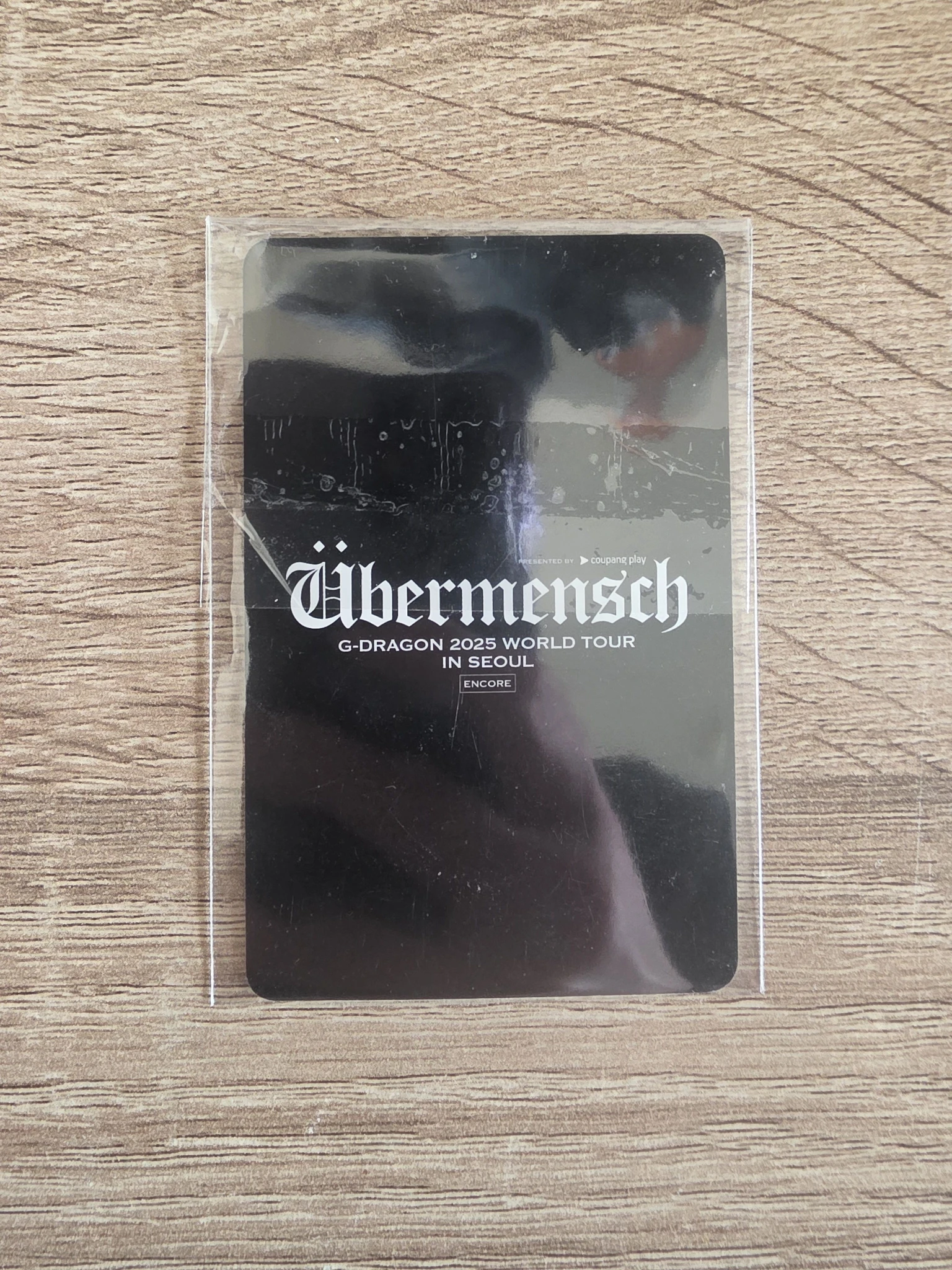 G-Dragon G-Dragon G-Dragon - G-Dragon - 2025 World Tour Übermensch Event encore merch photocard seoul listing photo 2
