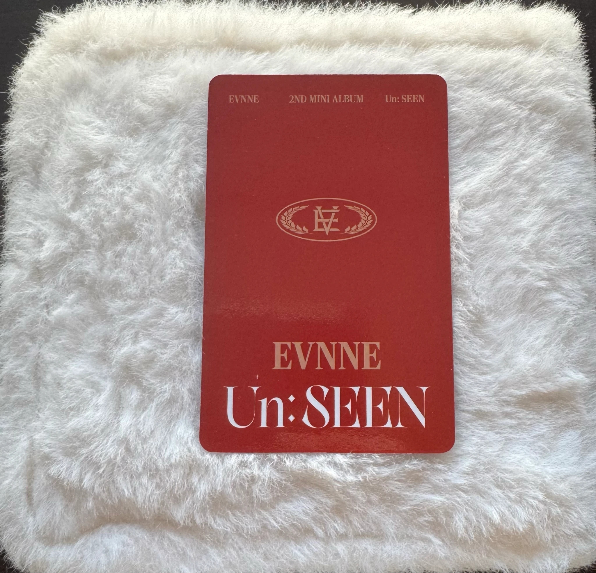 EVNNE Keita EVNNE - Keita - Un: SEEN Album album photocard vulnerable version listing photo 2