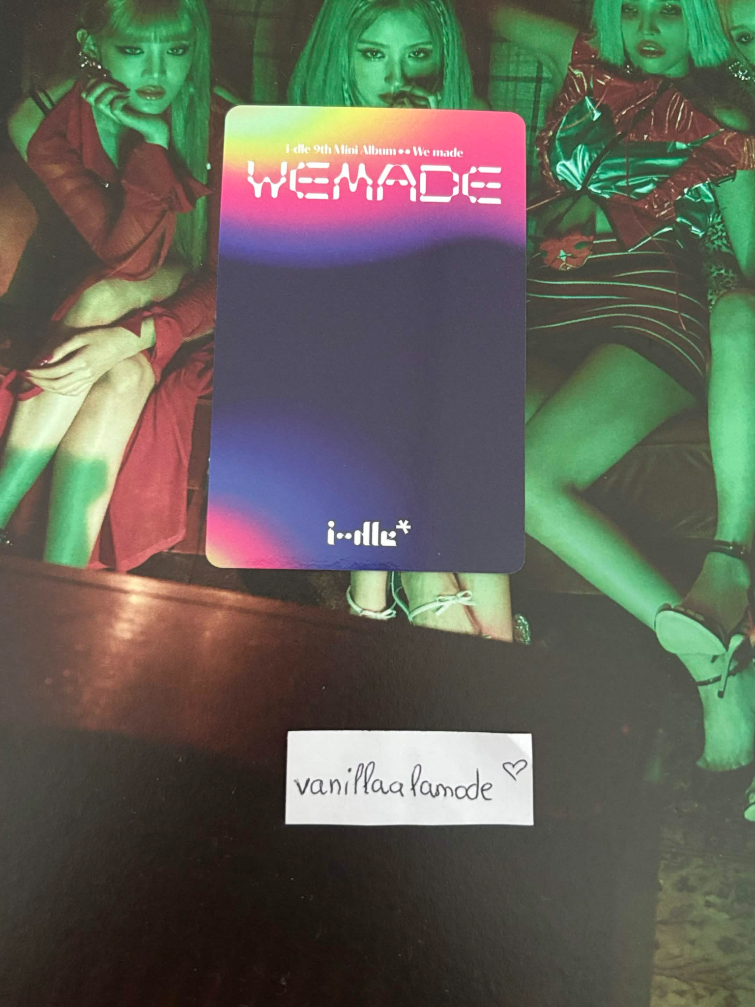 i-dle Shuhua i-dle - Shuhua - We made Album album photocard poca album listing photo 2