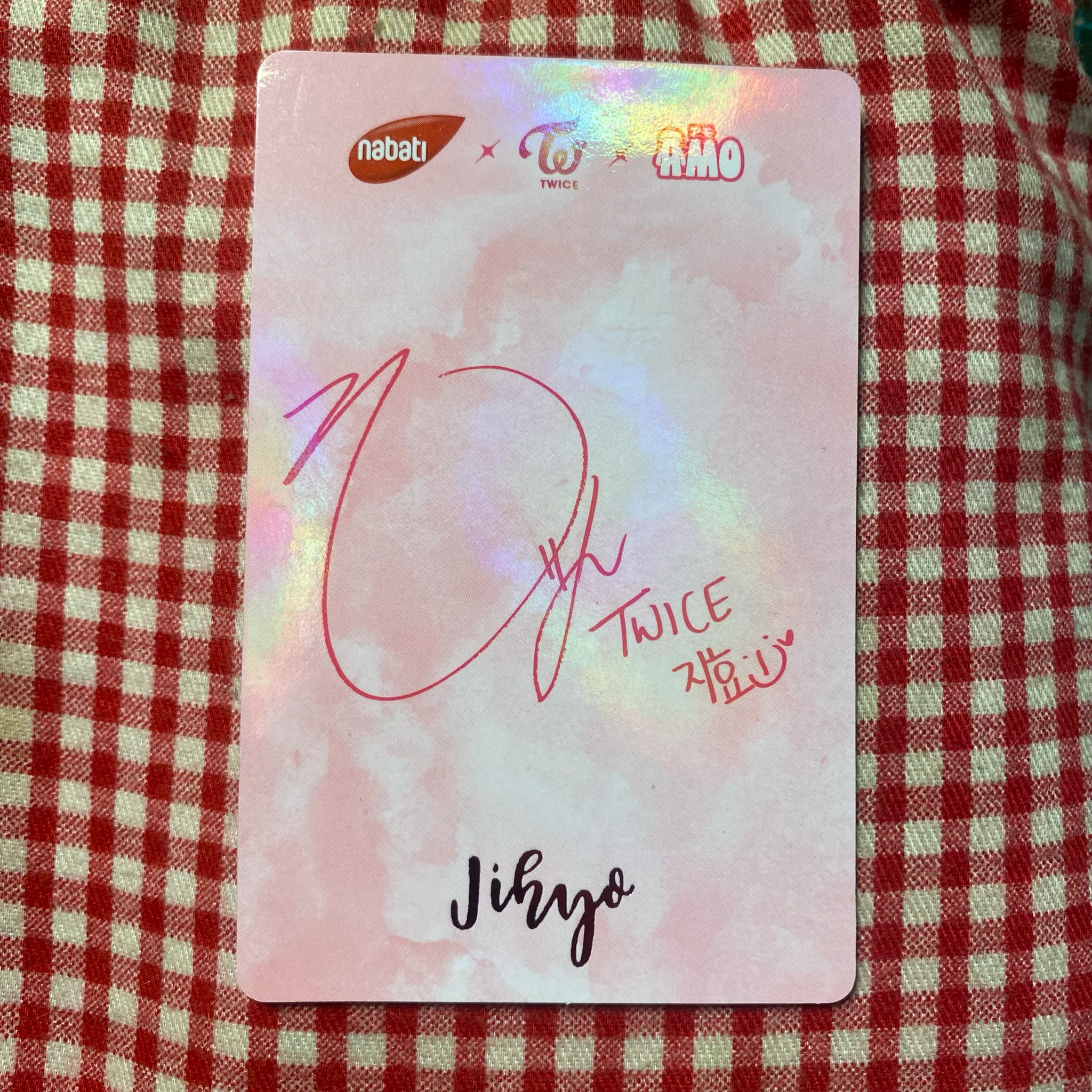 TWICE Jihyo TWICE - Jihyo - TWICE x Nabati Other purchase benefit nabati listing photo 2