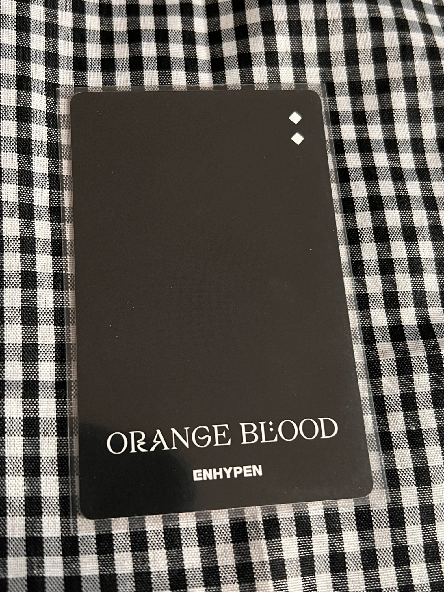 ENHYPEN Sunoo ENHYPEN - Sunoo - ORANGE BLOOD Album photocard set weverse album version korean album album photocard listing photo 2