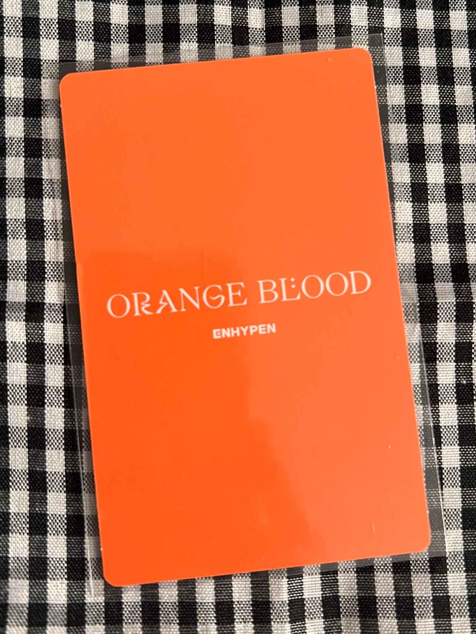 ENHYPEN Sunoo ENHYPEN - Sunoo - ORANGE BLOOD Album listing photo 2