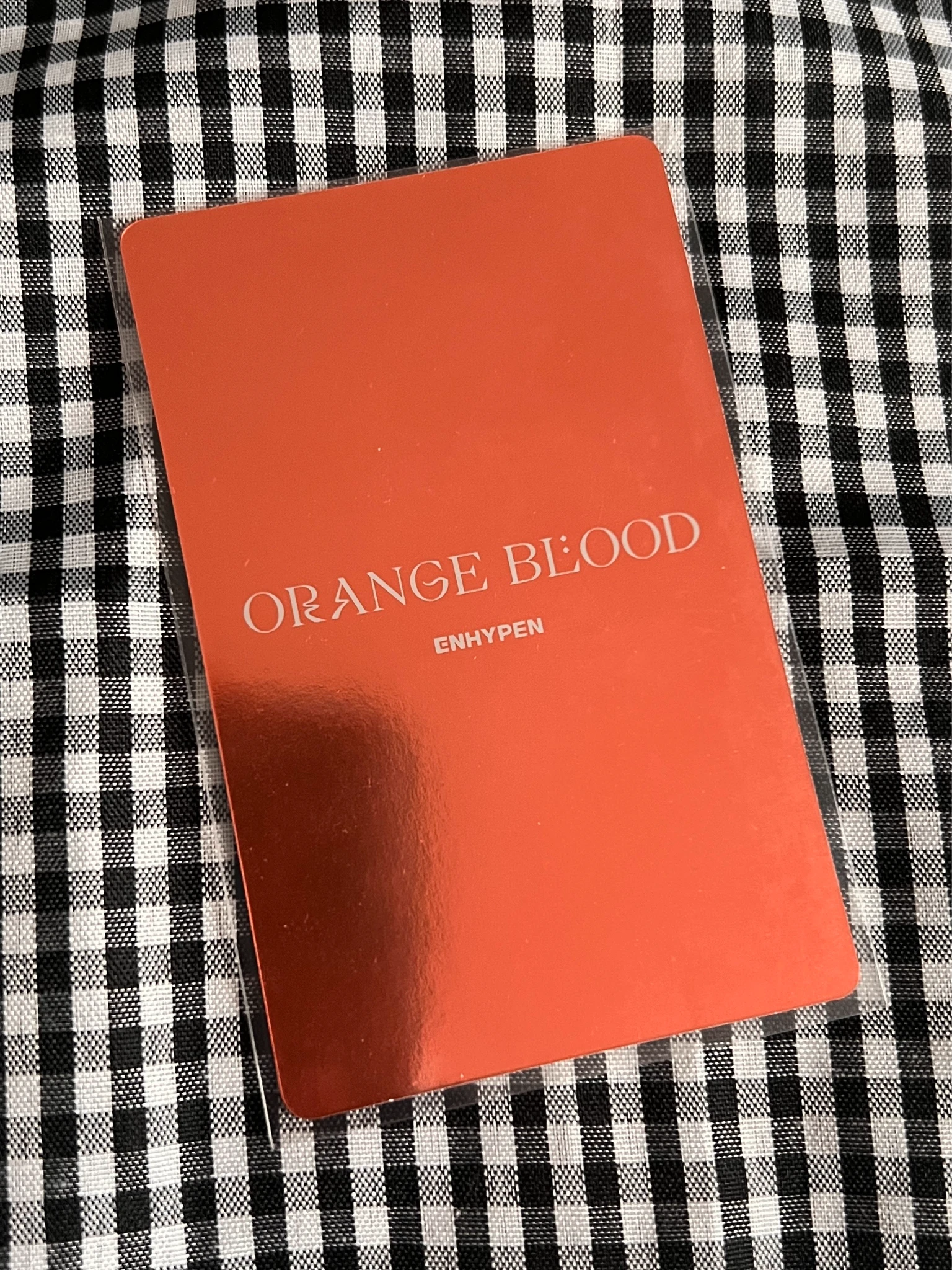 ENHYPEN Sunoo ENHYPEN - Sunoo - ORANGE BLOOD Album ksana version korean album album photocard listing photo 2