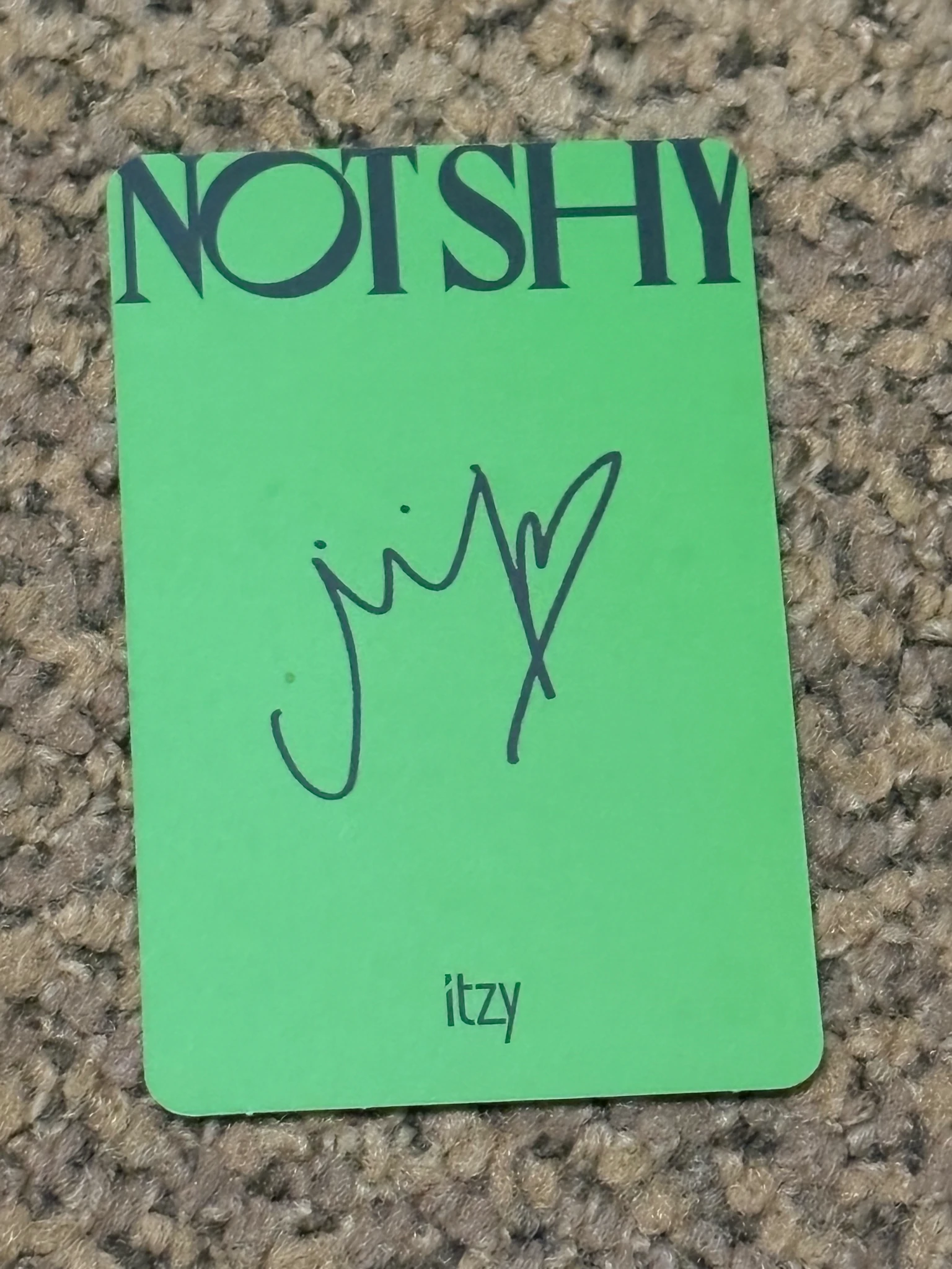 ITZY Chaeryeong ITZY - Chaeryeong - NOT SHY Album album photocard listing photo 2