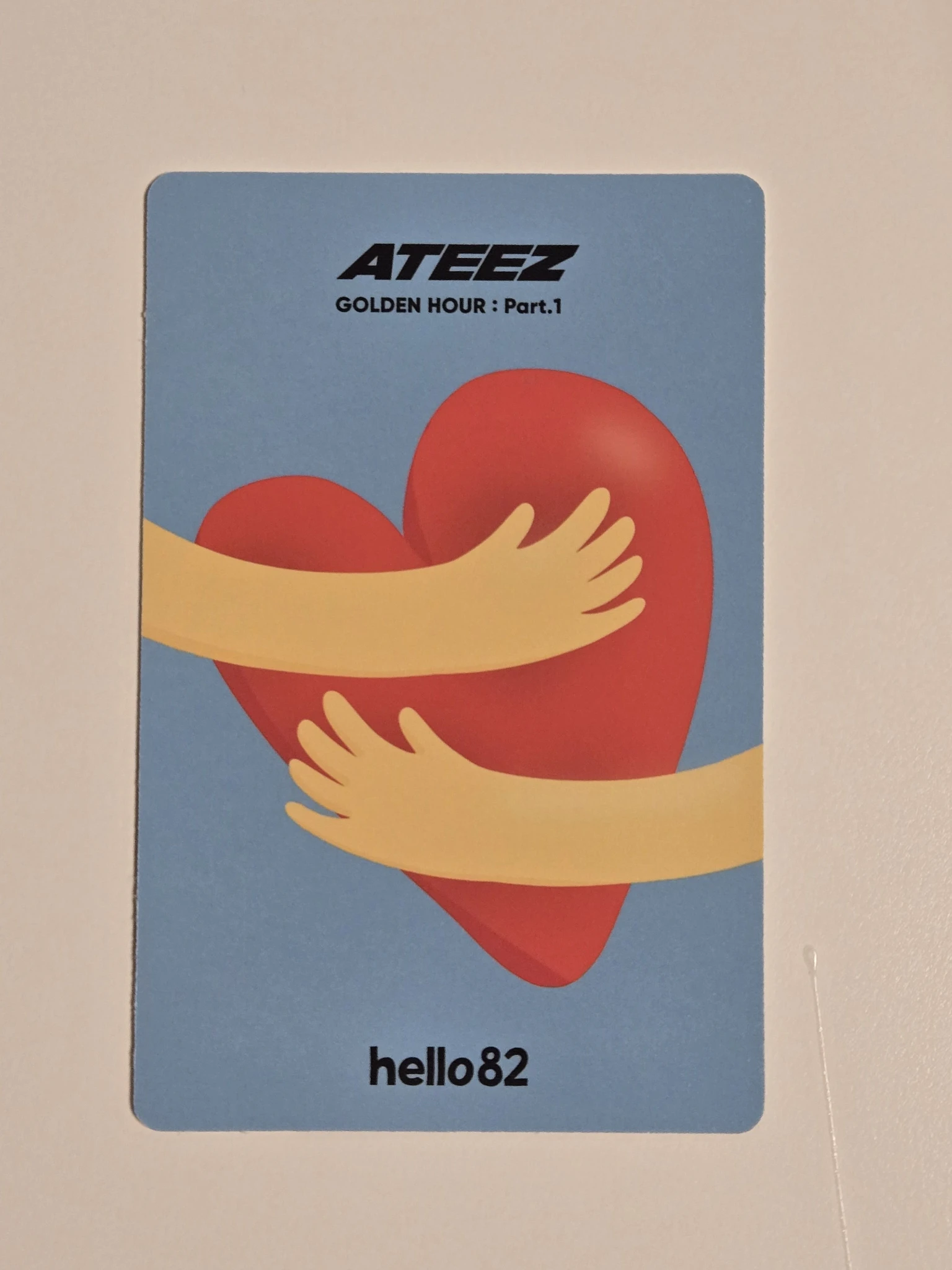 ATEEZ Yeosang ATEEZ - Yeosang - Golden Hour : Part.1 Album Hello82 hug ver listing photo 2
