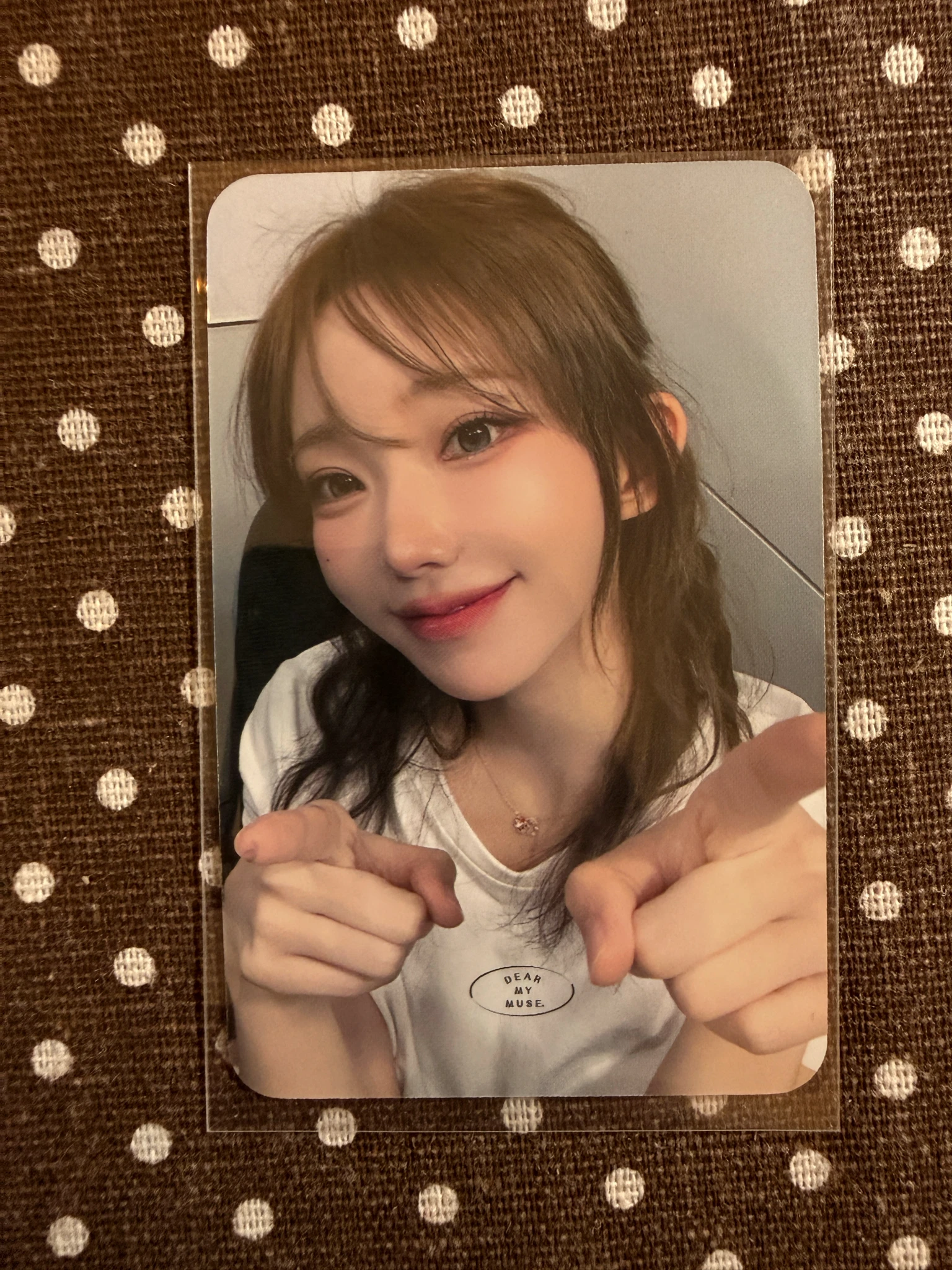 QWER Magenta QWER - Magenta - In a Million Noises, I'll Be Your Harmony Album dear my muse (dmm) double-sided fansign listing photo 2