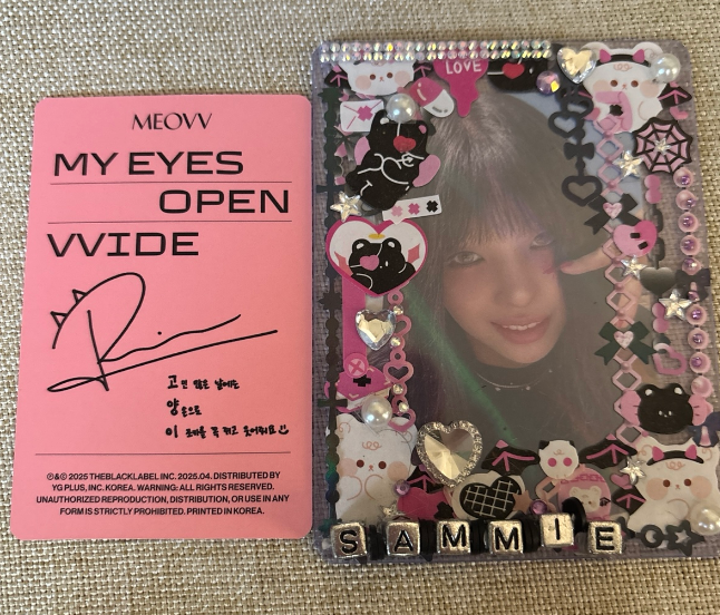 MEOVV Narin MEOVV - Narin - MY EYES OPEN VVIDE Album grill ver set A listing photo 2