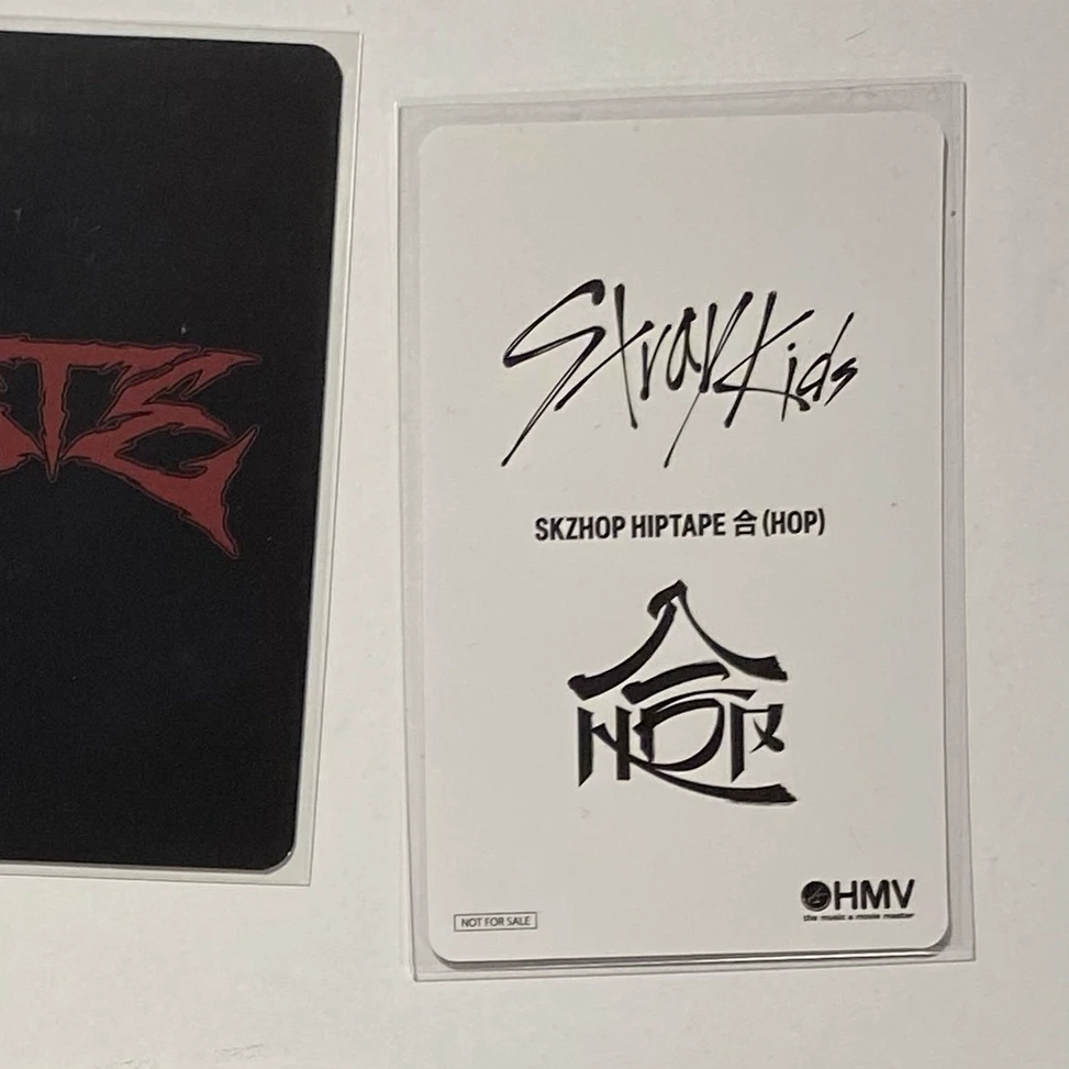 Stray Kids Seungmin Stray Kids - Seungmin - HOP Album pob (pre-order benefit) hmv holographic (hologram) listing photo 2