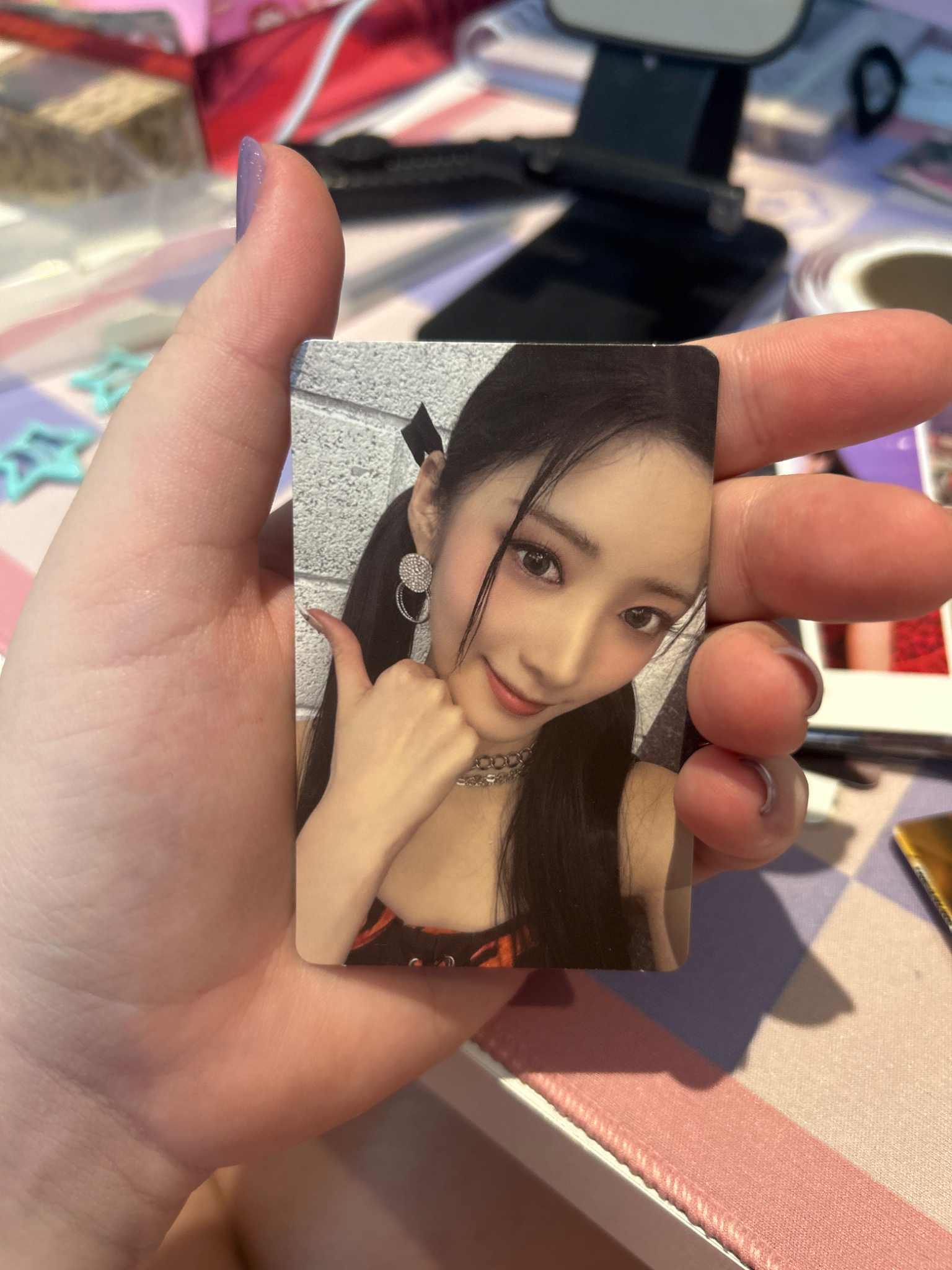 PURPLE KISS Yuki PURPLE KISS - Yuki - memeM Album album photocard M version listing photo 2