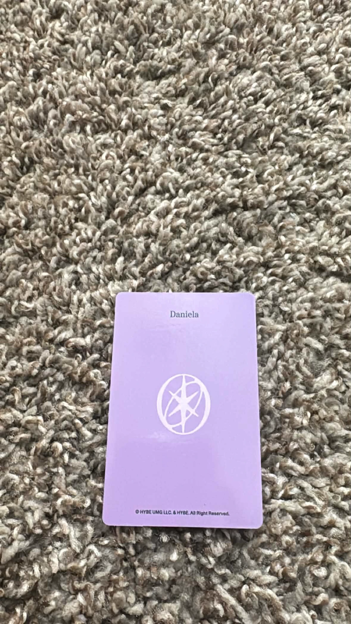 KATSEYE Daniela KATSEYE - Daniela - Lightstick Other merch photocard photocard set listing photo 2