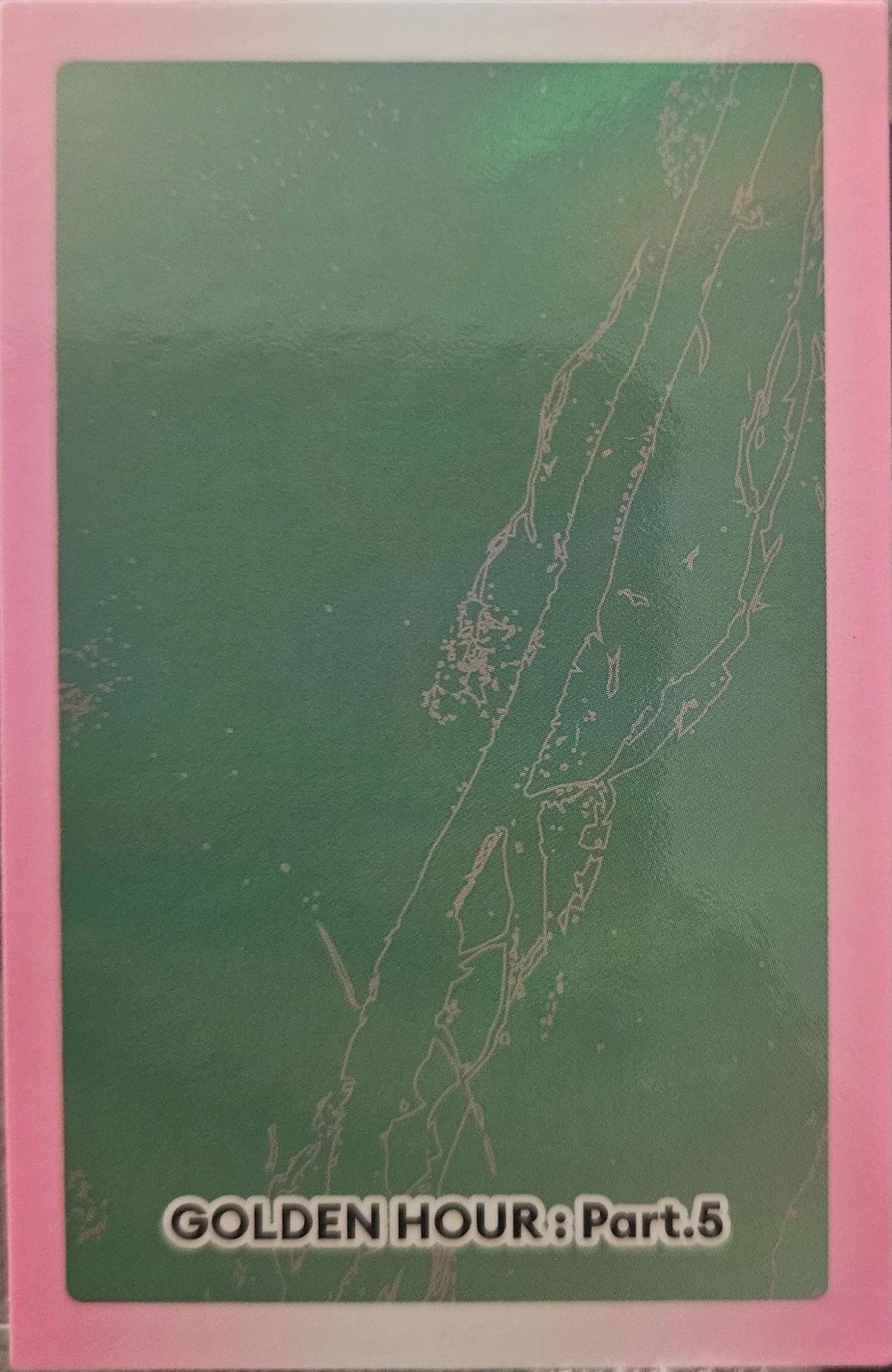 ATEEZ San ATEEZ - San - GOLDEN HOUR : Part.5 Album album photocard holographic (hologram) listing photo 2