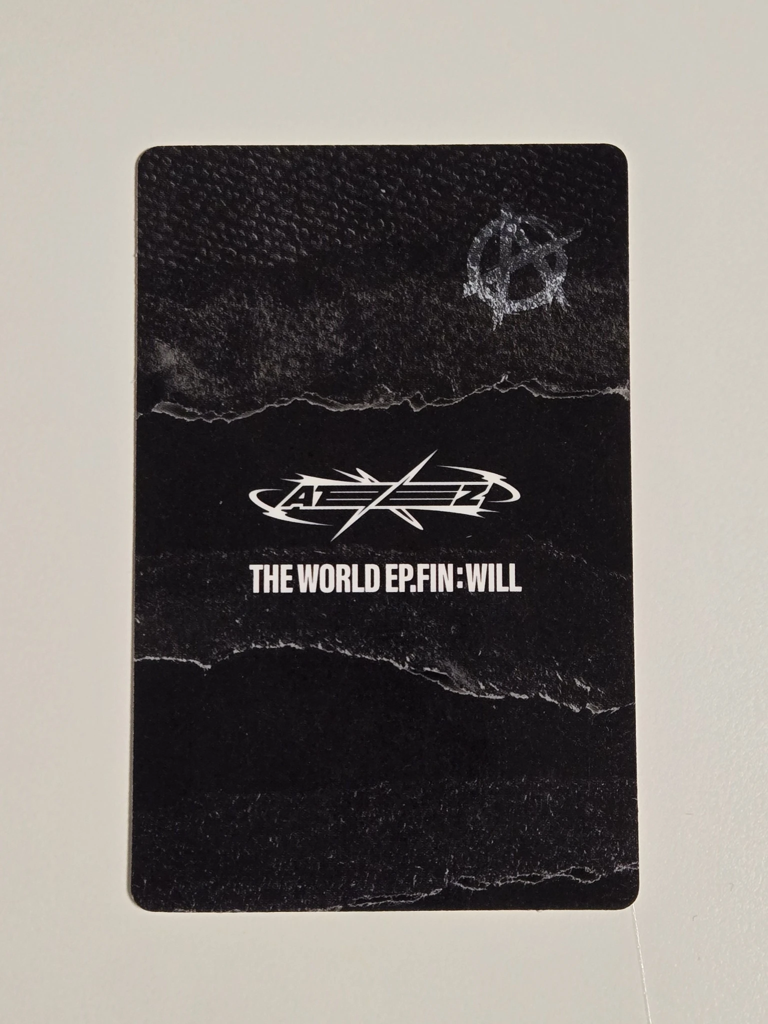 ATEEZ Wooyoung ATEEZ - Wooyoung - THE WORLD EP.FIN: WILL Album hello82 USA exclusive pre-order benefit (pob) listing photo 2