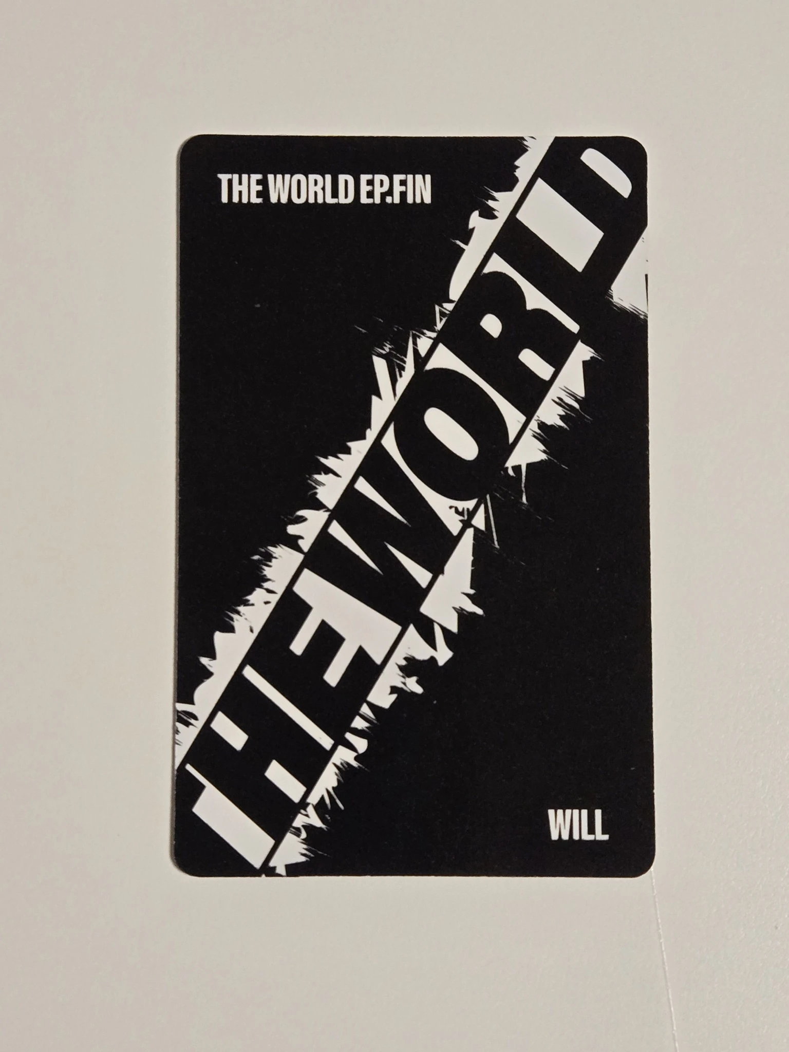 ATEEZ Wooyoung ATEEZ - Wooyoung - THE WORLD EP.FIN: WILL Album platform version album photocard listing photo 2