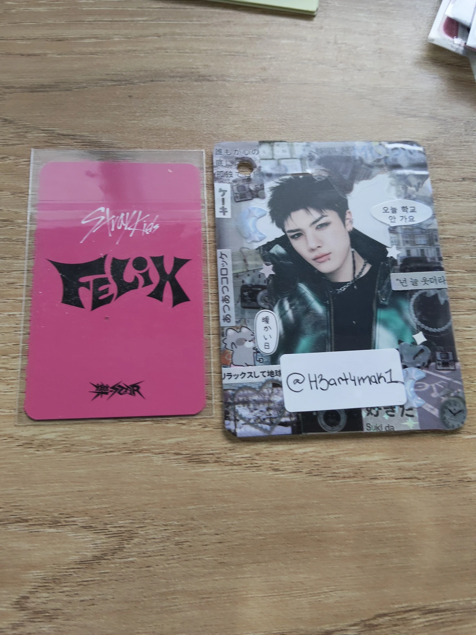 Stray Kids Felix Stray Kids - Felix - Rock-Star Album pre-order benefit (pob) lotte duty free listing photo 2