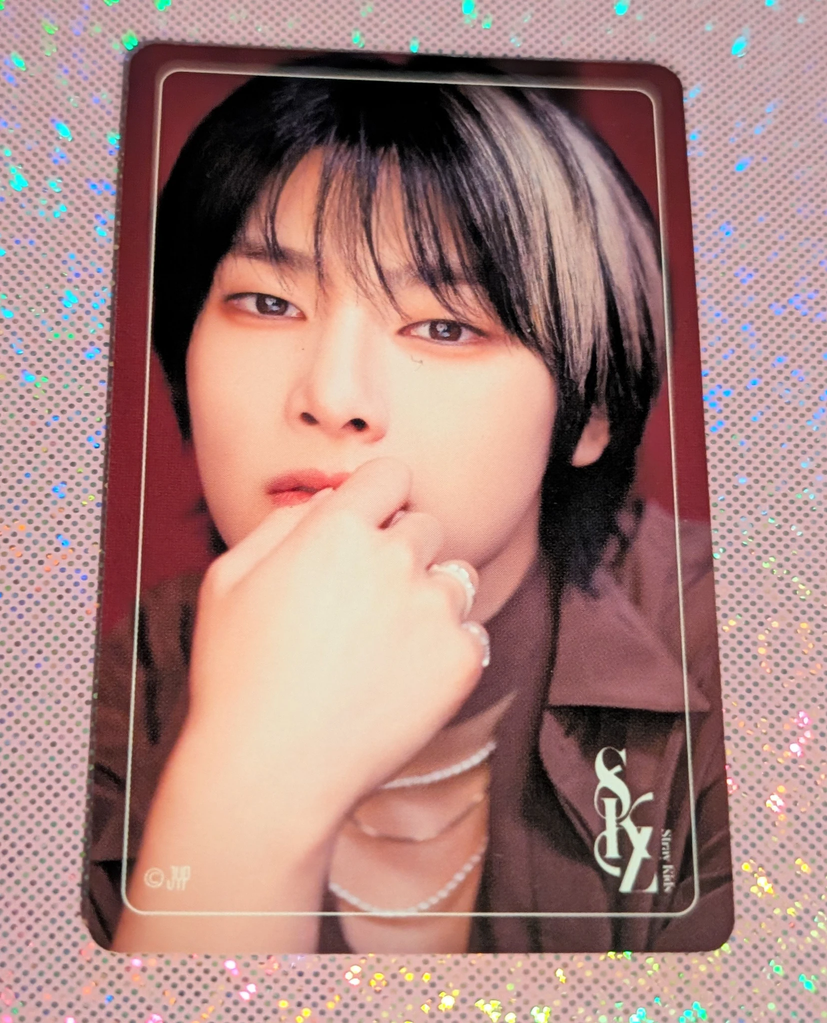 Stray Kids I.N Stray Kids - I.N - SHIBUYA109 XMAS x Stray Kids Event double-sided photocard set merch photocard pop-up shibuya109 christmas event 2024 version round 2 listing photo 2