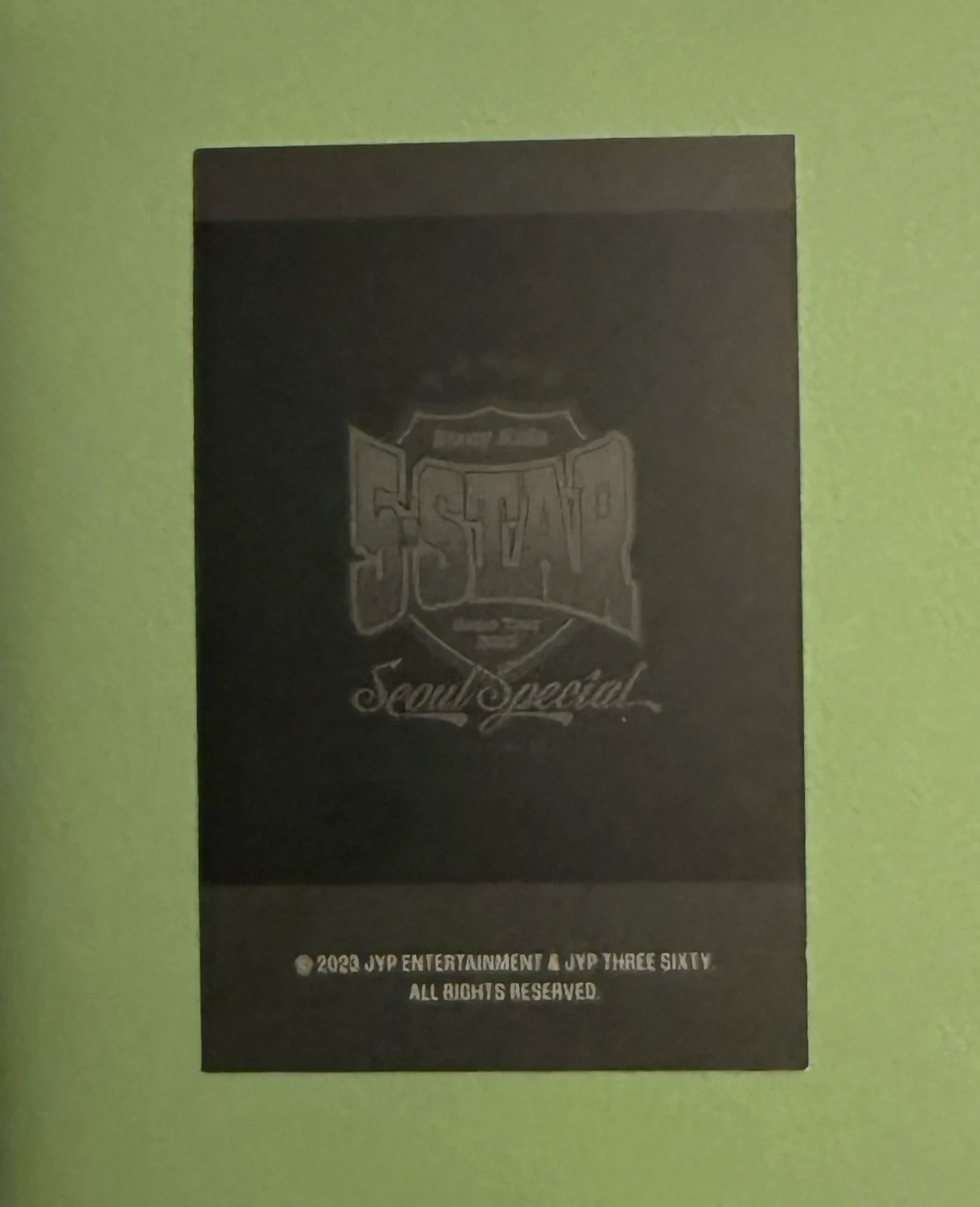 Stray Kids Changbin Stray Kids - Changbin - 5-Star Dome Tour 2023 Event merch photocard photocard case photocard set listing photo 2