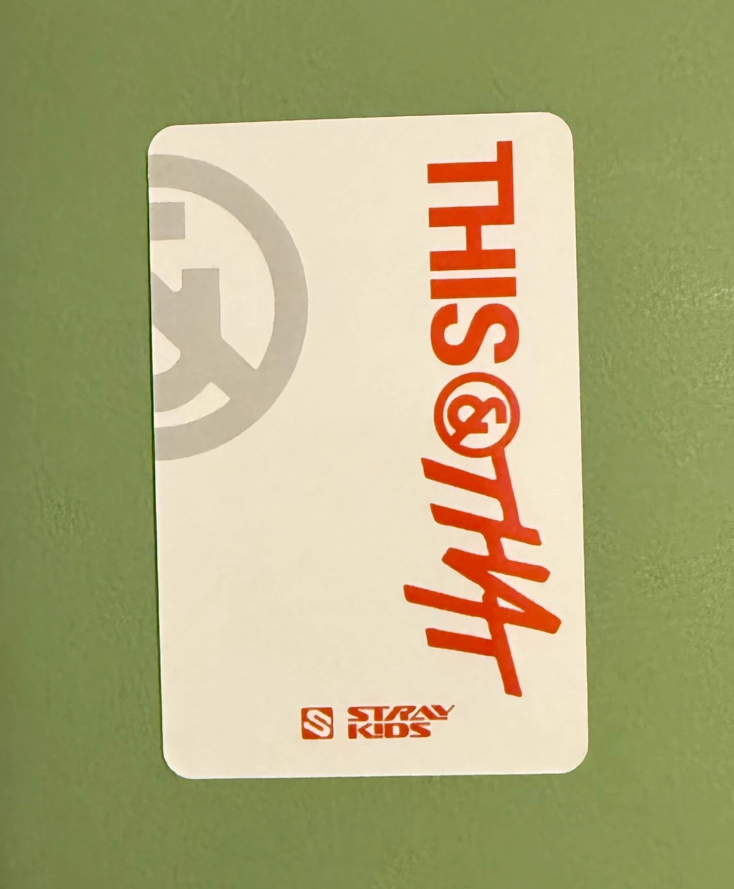Stray Kids HAN Stray Kids - HAN - This & That Album album photocard fanclub version listing photo 2
