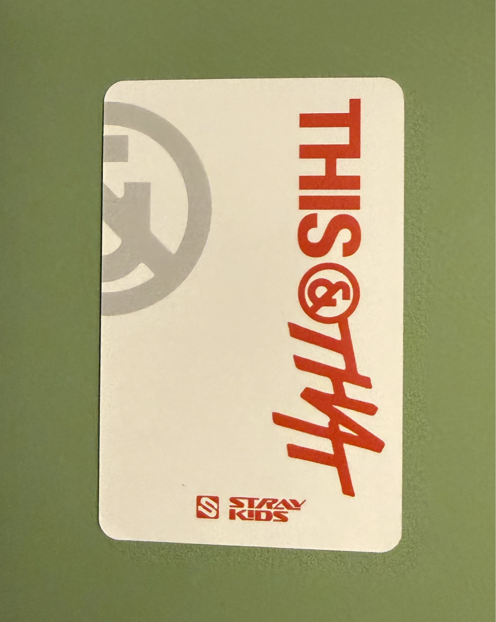 Stray Kids Felix Stray Kids - Felix - This & That Album album photocard fanclub version listing photo 2