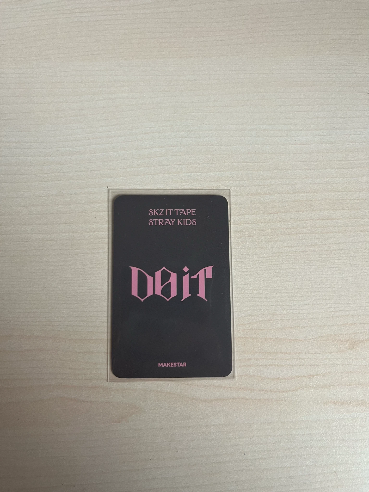 Stray Kids HAN Stray Kids - HAN - Do It Album pre-order benefit (pob) makestar holographic (hologram) listing photo 2
