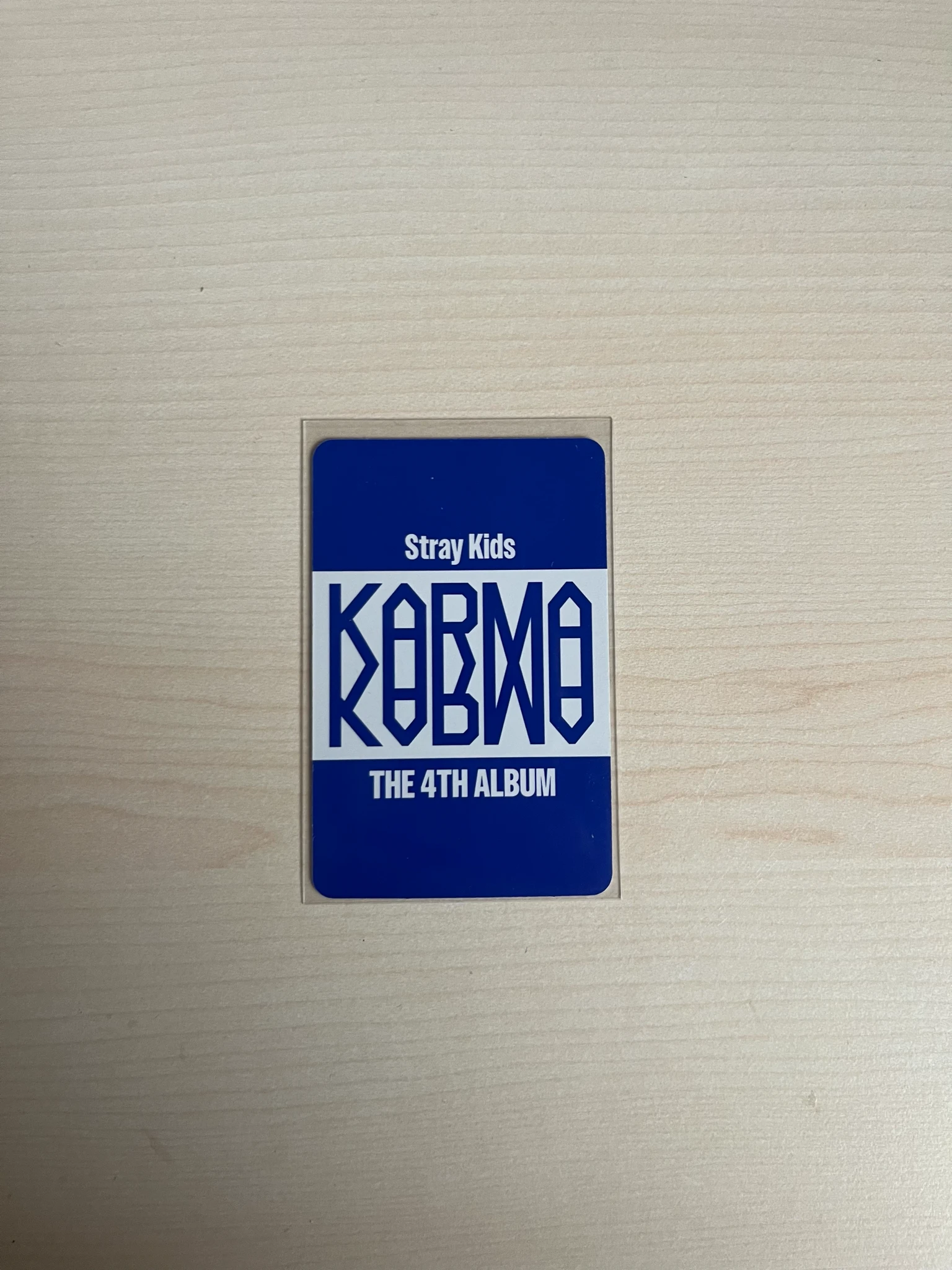 Stray Kids I.N Stray Kids - I.N - KARMA Album album photocard accordion version listing photo 2
