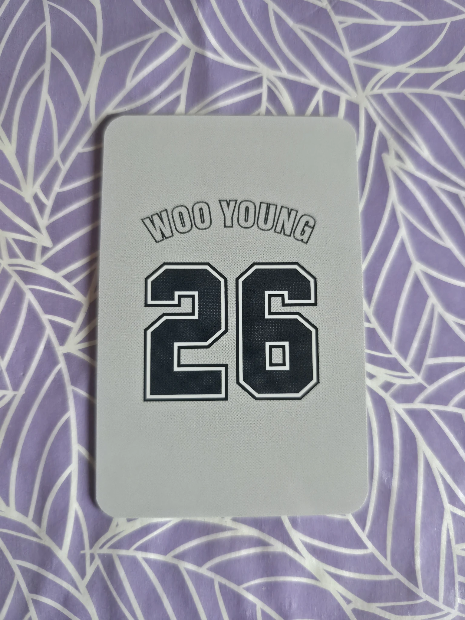 ATEEZ Wooyoung ATEEZ - Wooyoung - Towards The Light: Will To Power Event merch photocard europe tour merch listing photo 2