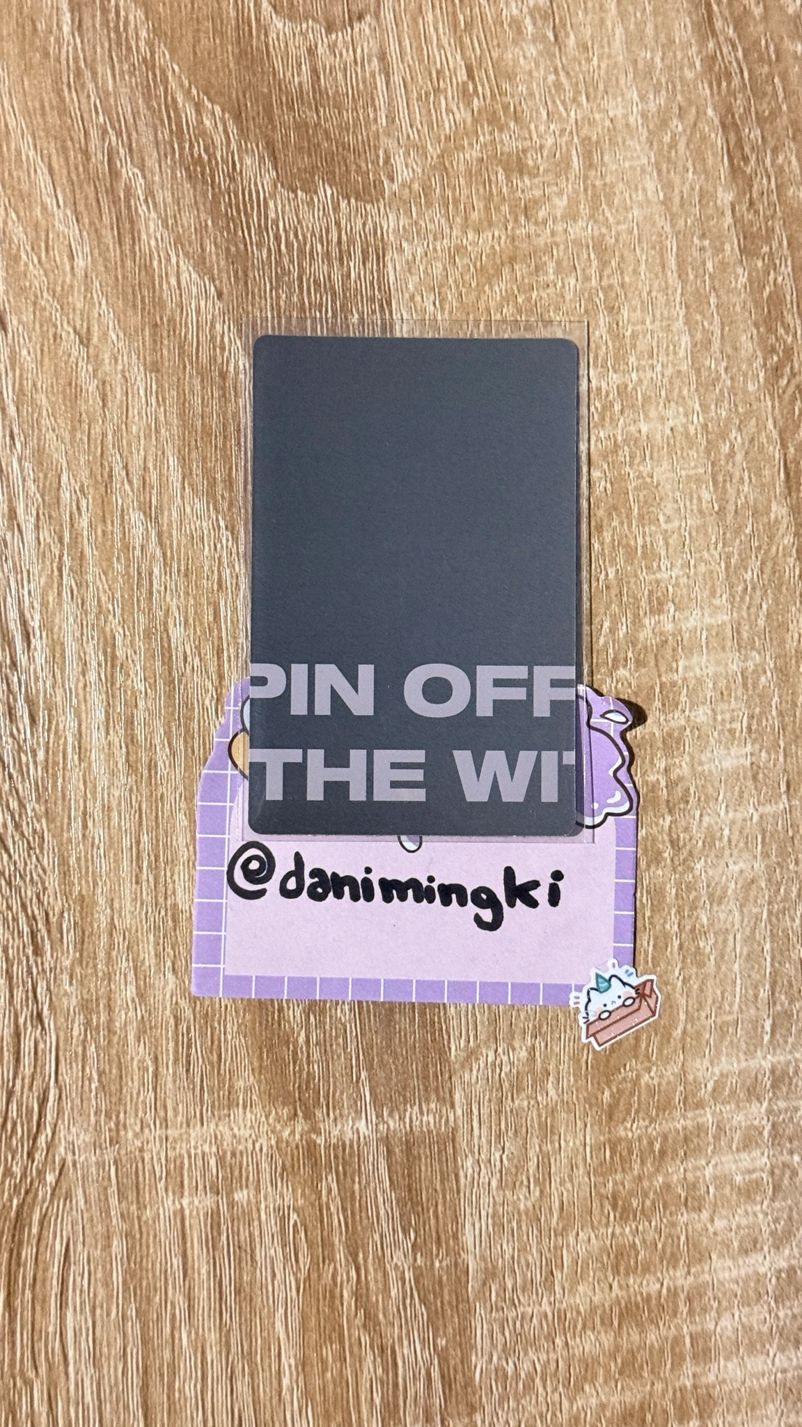 ATEEZ Wooyoung ATEEZ - Wooyoung - SPIN OFF : FROM THE WITNESS Album album photocard A version version 2 listing photo 2