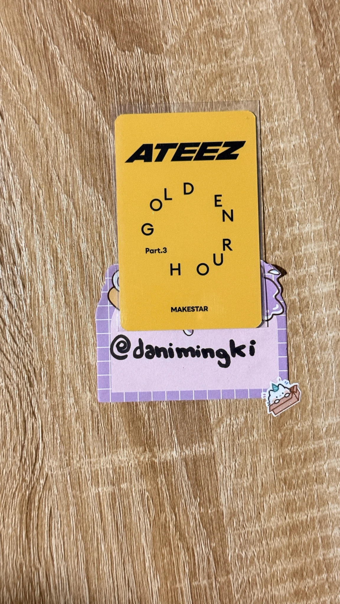 ATEEZ Seonghwa ATEEZ - Seonghwa - Golden Hour : Part.3 Album listing photo 2