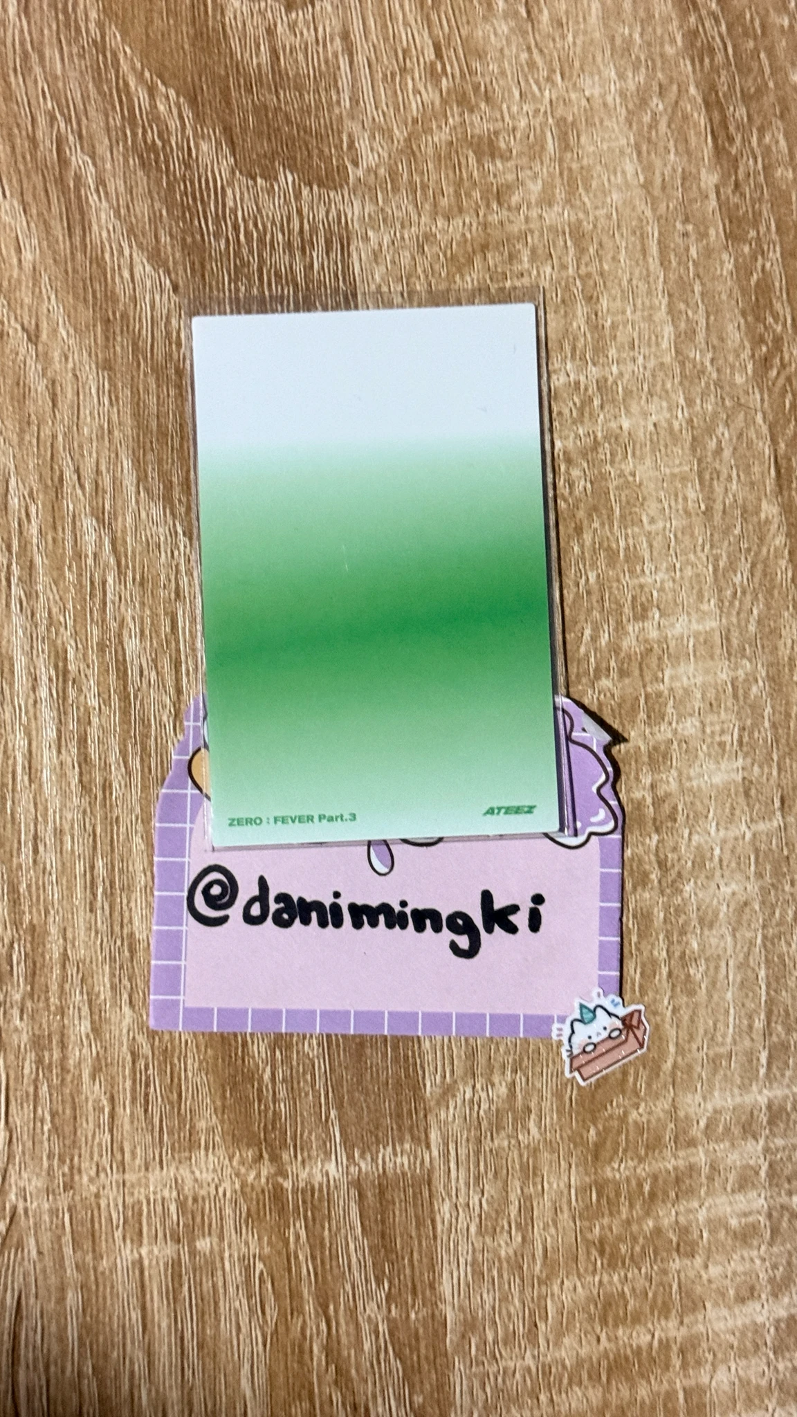 ATEEZ San ATEEZ - San - ZERO : FEVER Part.3 Album album photocard A version version 2 listing photo 2