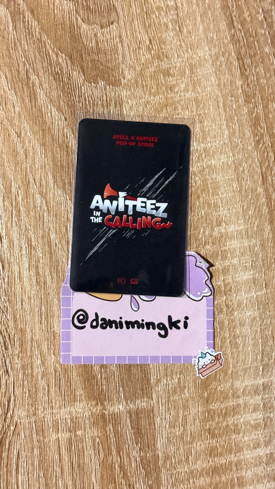ATEEZ Wooyoung ATEEZ - Wooyoung - ANITEEZ IN THE CALLING Other purchase benefit listing photo 2