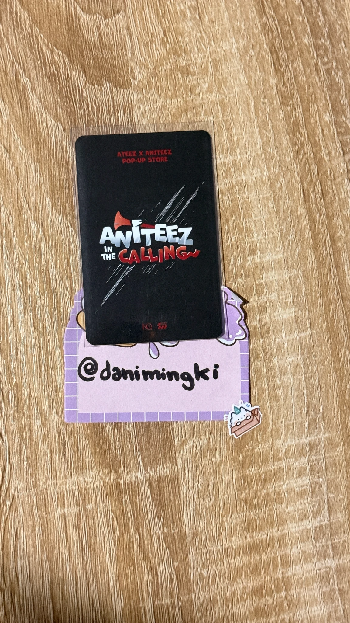 ATEEZ Hongjoong ATEEZ - Hongjoong - ANITEEZ IN THE CALLING Other purchase benefit listing photo 2