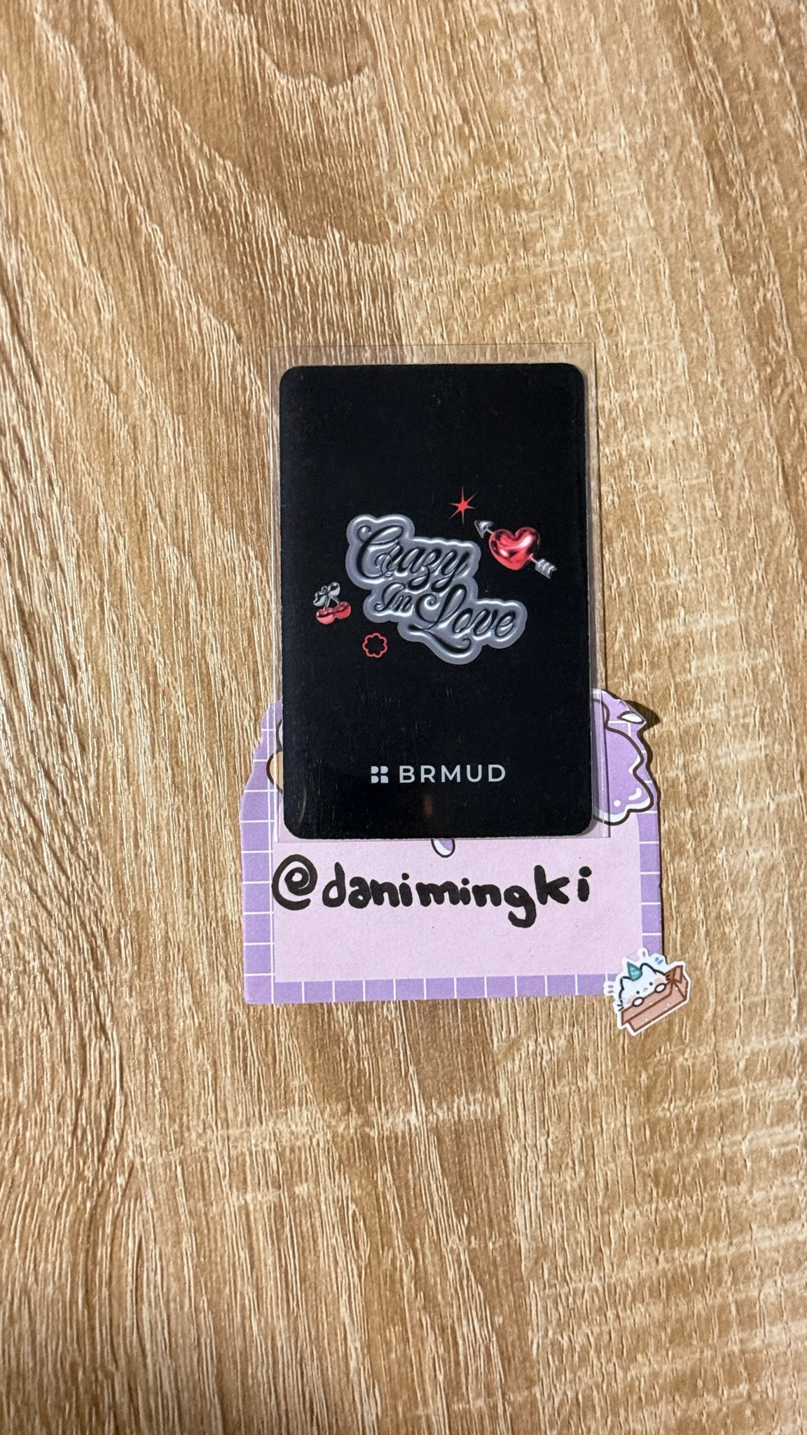 ATEEZ Wooyoung ATEEZ - Wooyoung - BRMUD × ATEEZ Other merch photocard brand collaboration listing photo 2