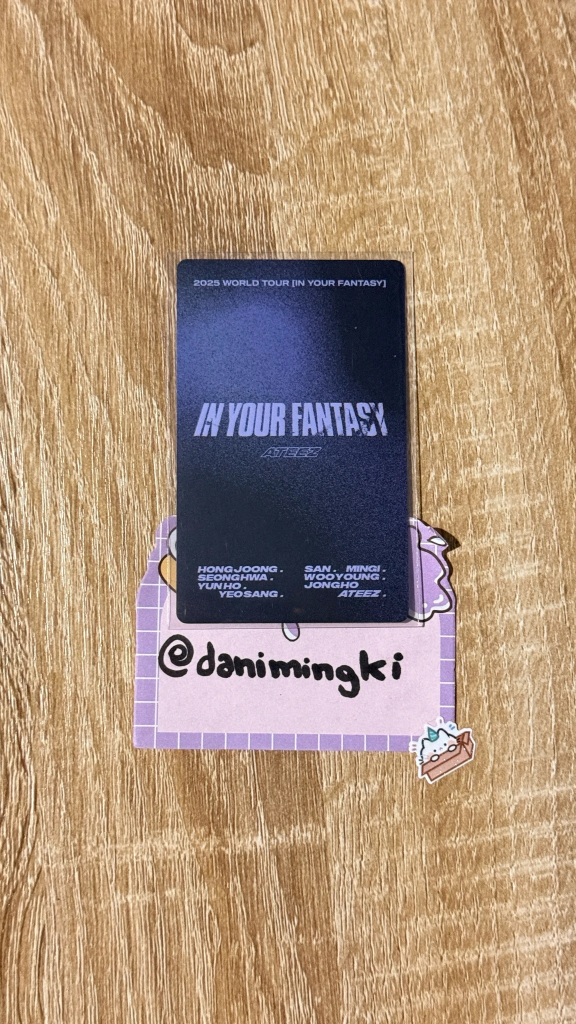 ATEEZ Wooyoung ATEEZ - Wooyoung - In Your Fantasy World Tour Event listing photo 2