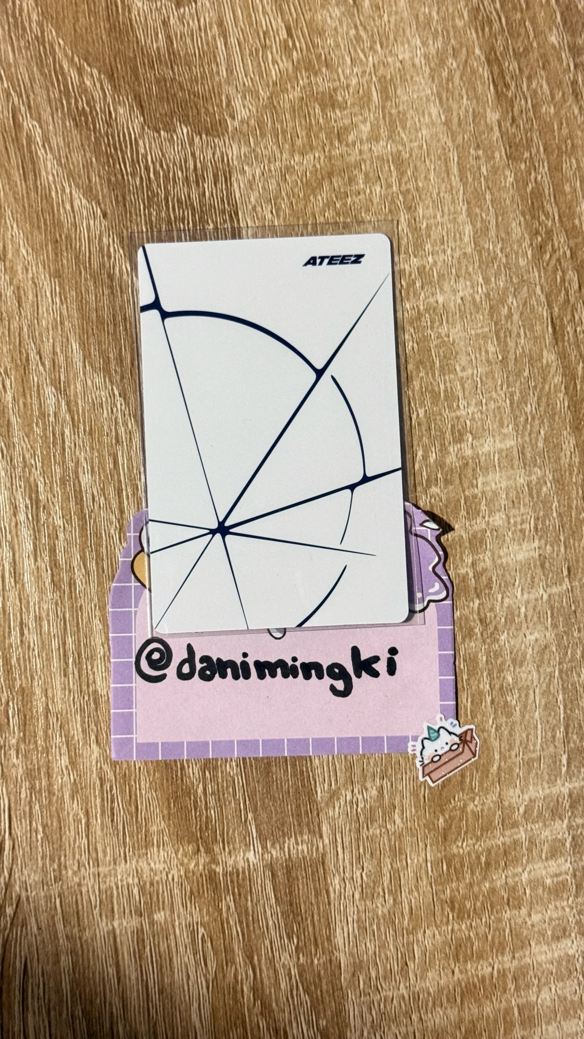 ATEEZ San ATEEZ - San - Golden Hour : Part.4 Album diary version poca album album photocard image card listing photo 2