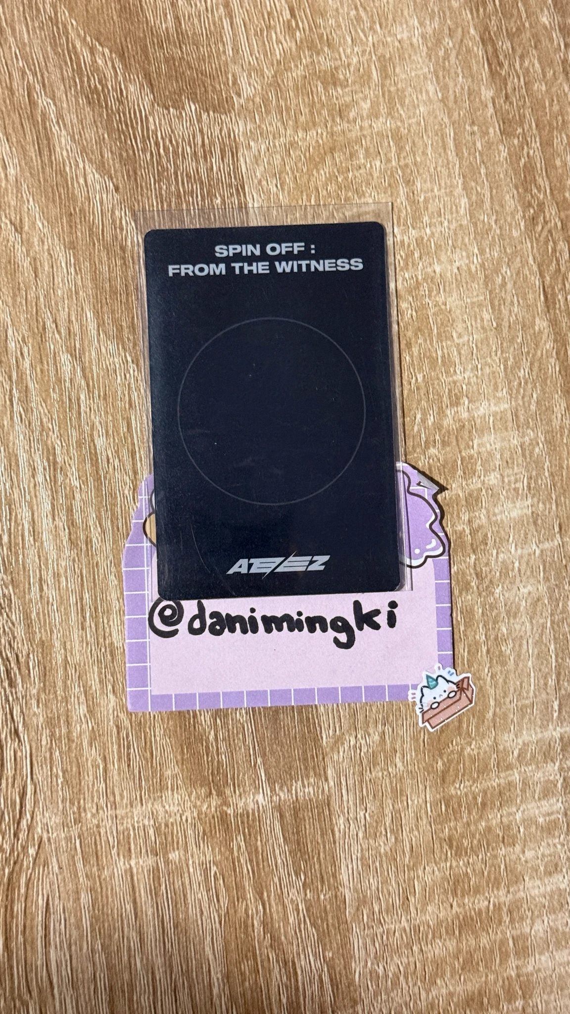 ATEEZ Yeosang ATEEZ - Yeosang - SPIN OFF : FROM THE WITNESS Album album photocard witness version version 3 listing photo 2