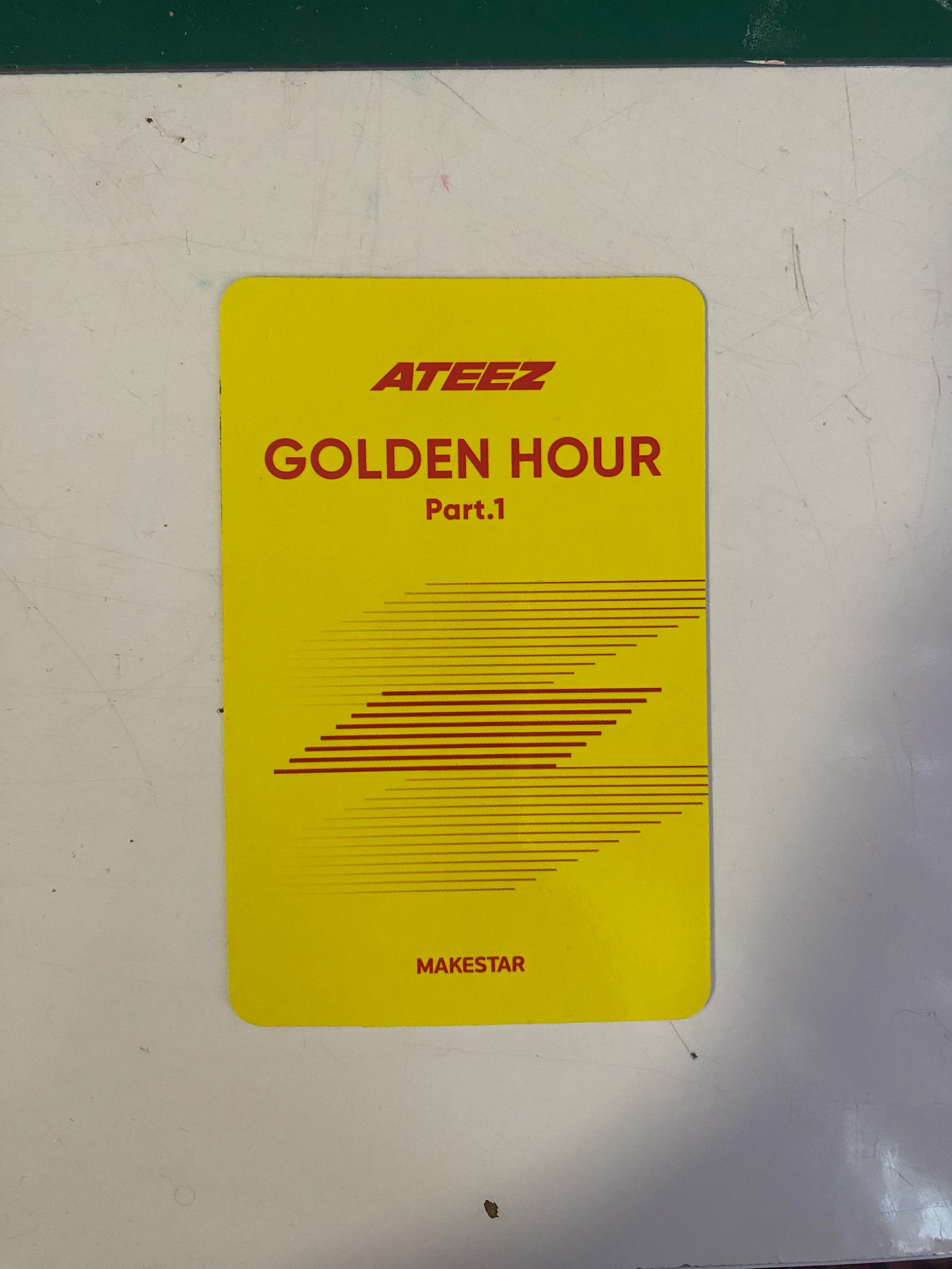 ATEEZ Jongho ATEEZ - Jongho - Golden Hour : Part.1 Album raincoat boy makestar video call listing photo 2