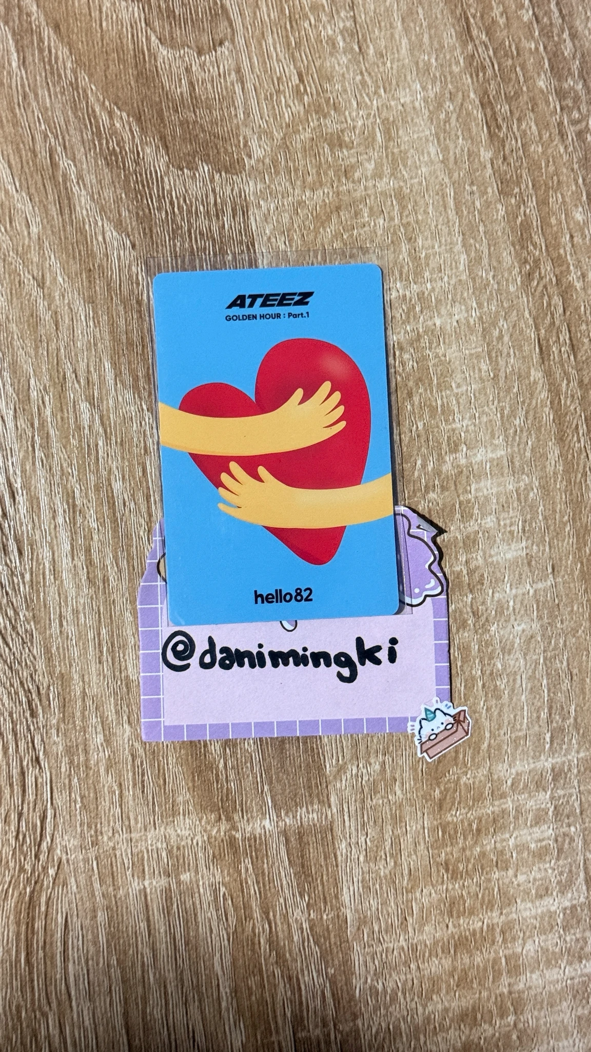 ATEEZ San ATEEZ - San - Golden Hour : Part.1 Album hello82 listing photo 2