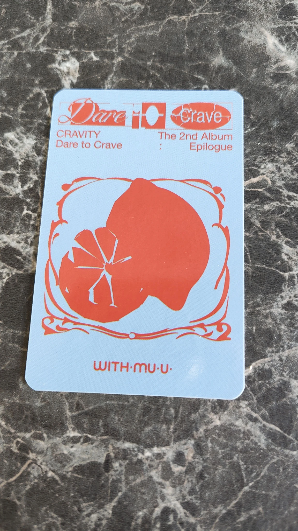 CRAVITY Allen CRAVITY - Allen - Dare to Crave: Epilogue Album withmuu listing photo 2