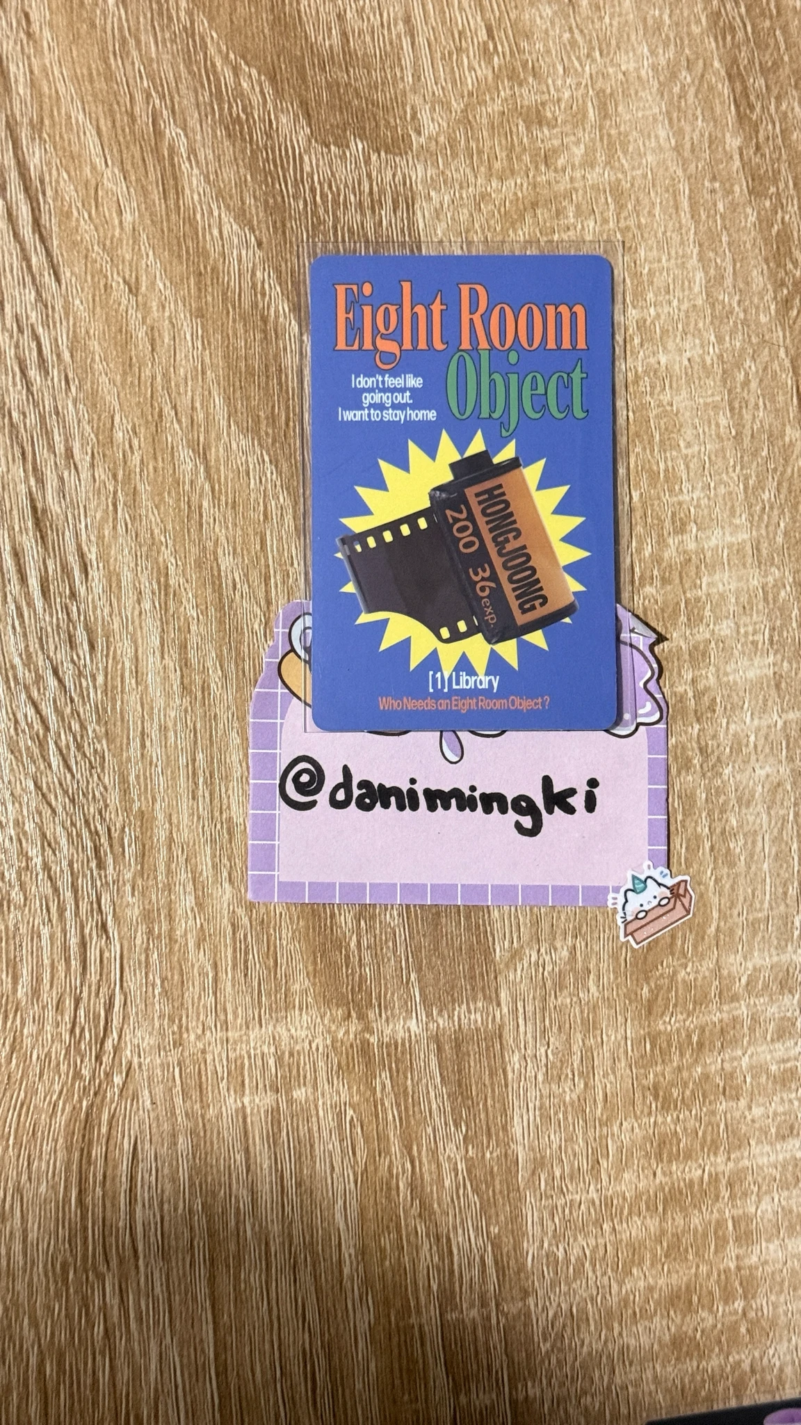 ATEEZ Hongjoong ATEEZ - Hongjoong - 8ROOM Other trading card B version listing photo 2