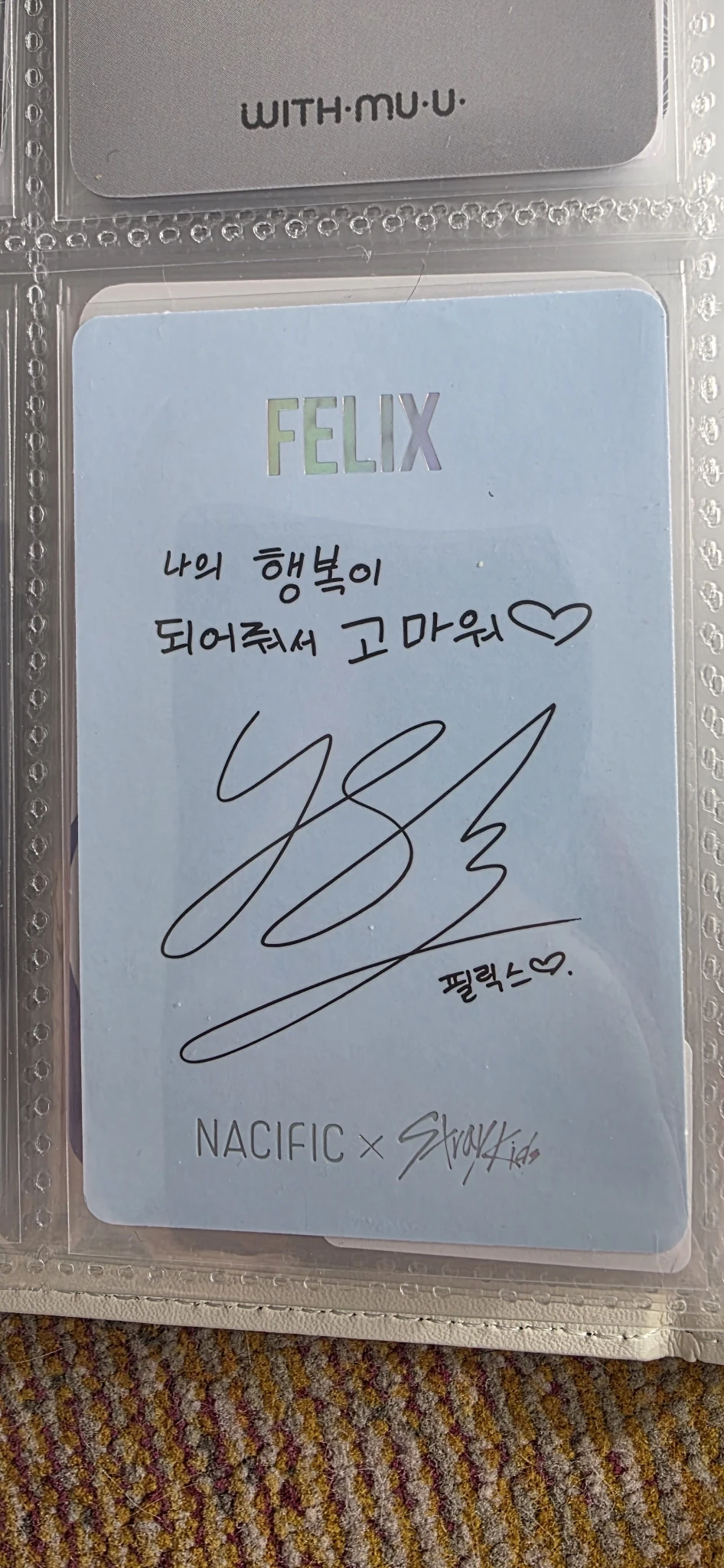 Stray Kids Felix Stray Kids - Felix - NACIFIC  x Stray Kids Other brand collaboration nacific round 11 listing photo 2