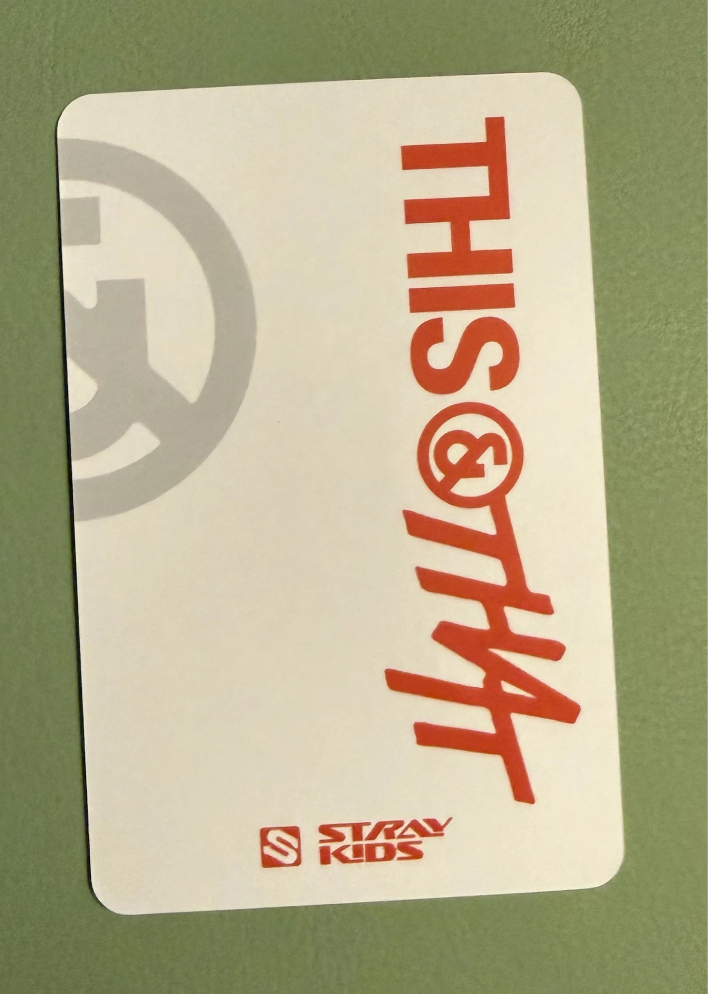 Stray Kids I.N Stray Kids - I.N - This & That Album album photocard listing photo 2