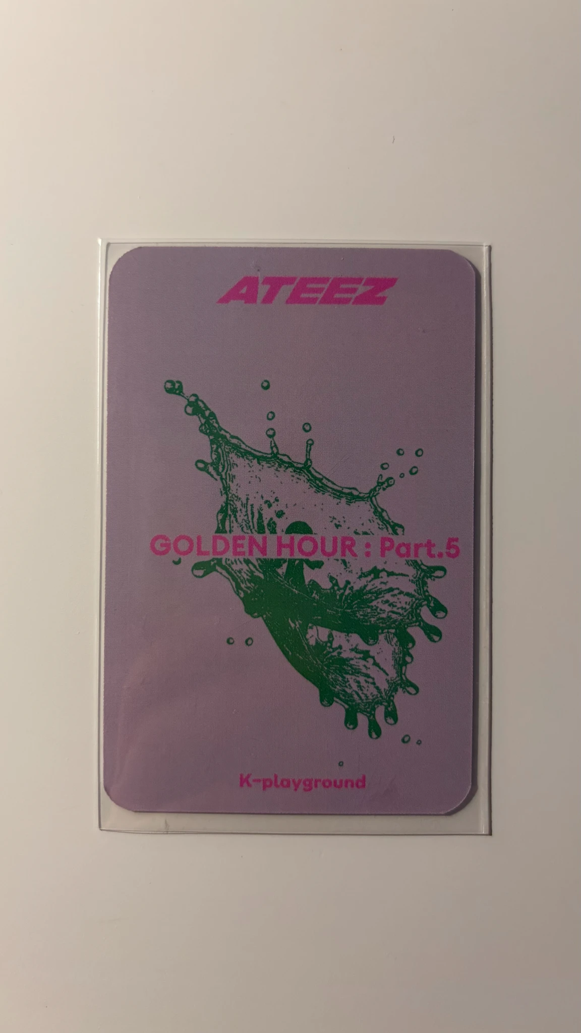 ATEEZ Mingi ATEEZ - Mingi - GOLDEN HOUR : Part.5 Album fansign k-playground london listing photo 2