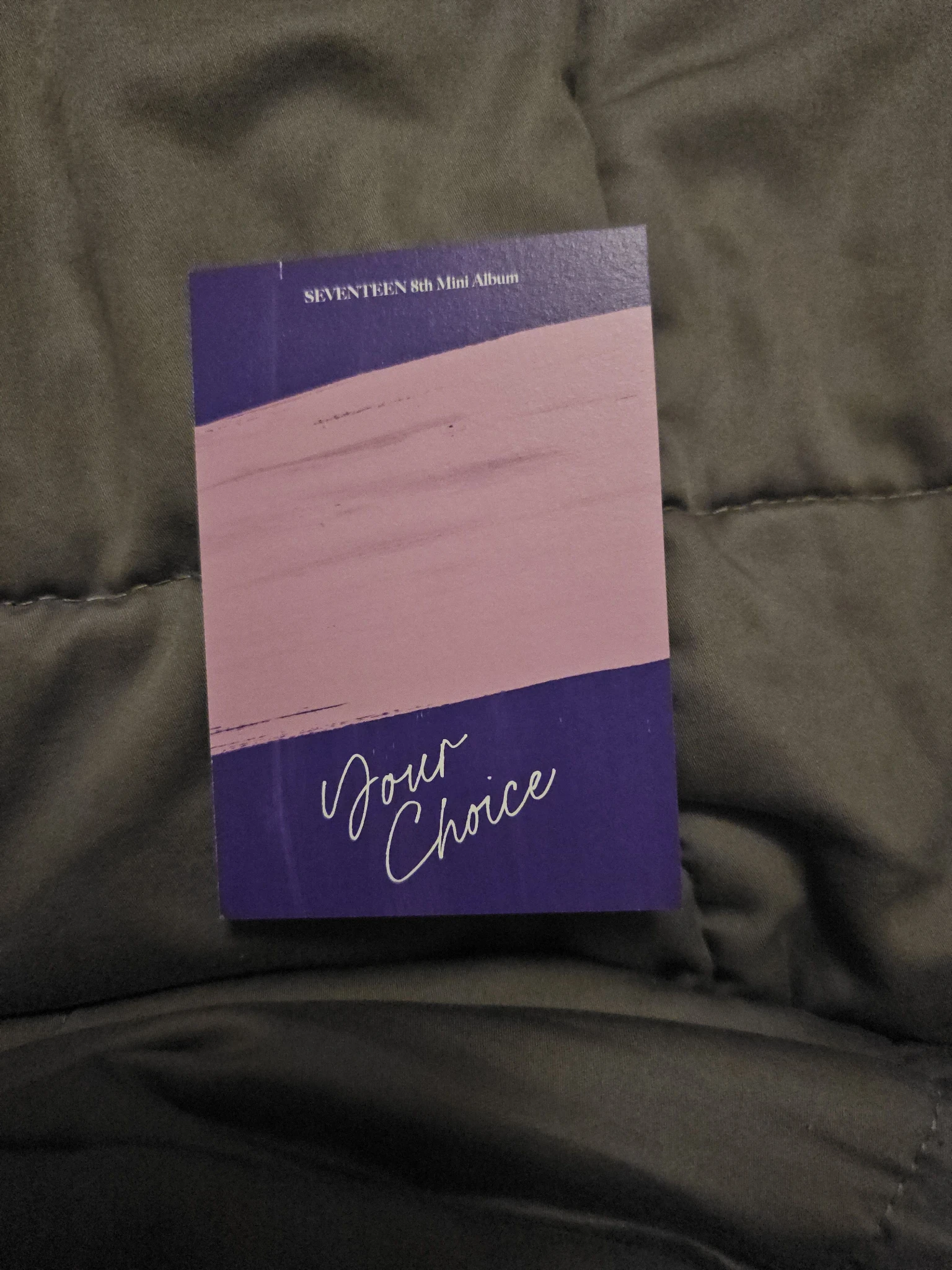 SEVENTEEN The8 SEVENTEEN - The8 - Your Choice Album mini card album inclusion listing photo 2