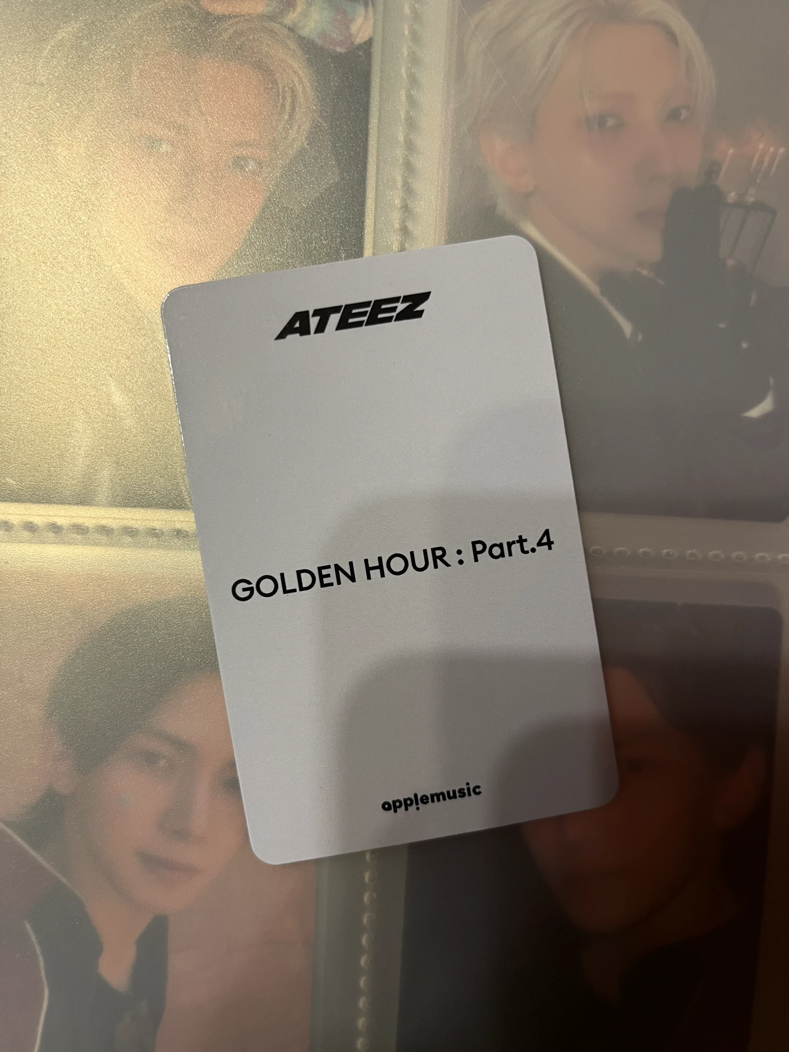 ATEEZ Jongho ATEEZ - Jongho - Golden Hour : Part.4 Album pob (pre-order benefit) apple music listing photo 2