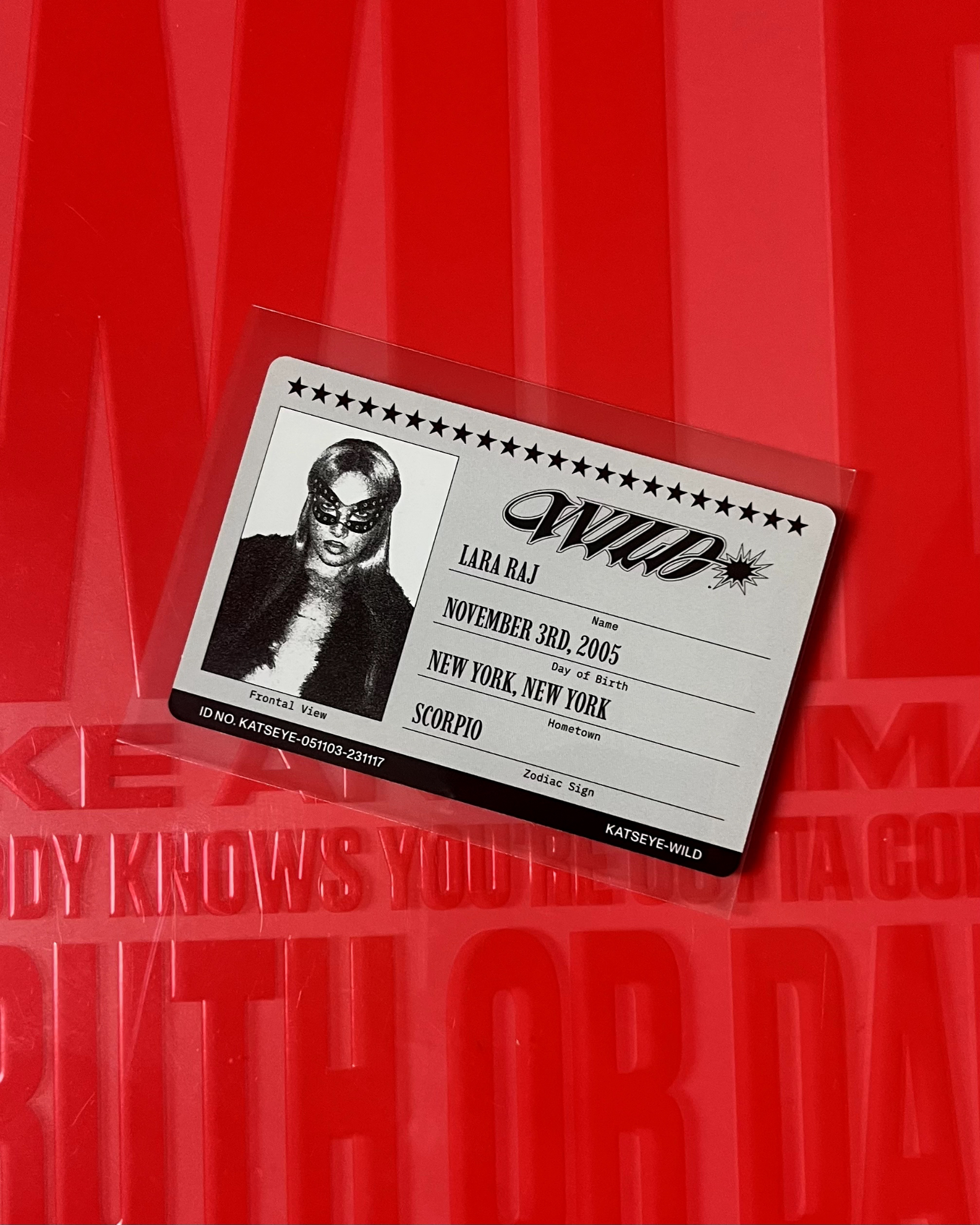 KATSEYE Lara KATSEYE - Lara - WILD Album album photocard member version version 2 listing photo 2